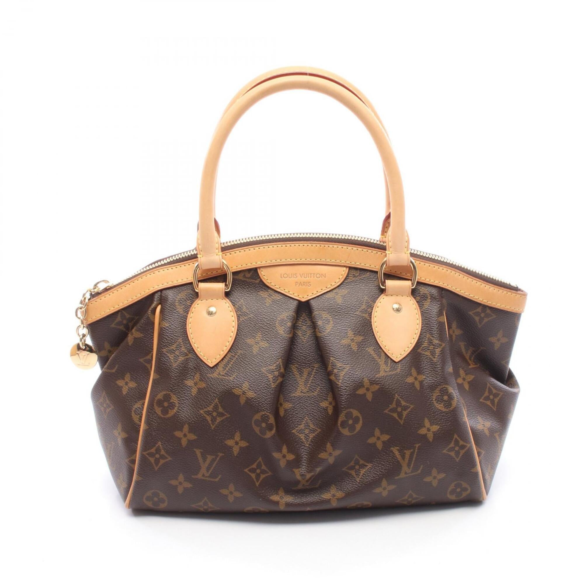 Louis Vuitton Brown Monogram Coated Canvas Leather Handbag (Pre-Owned)