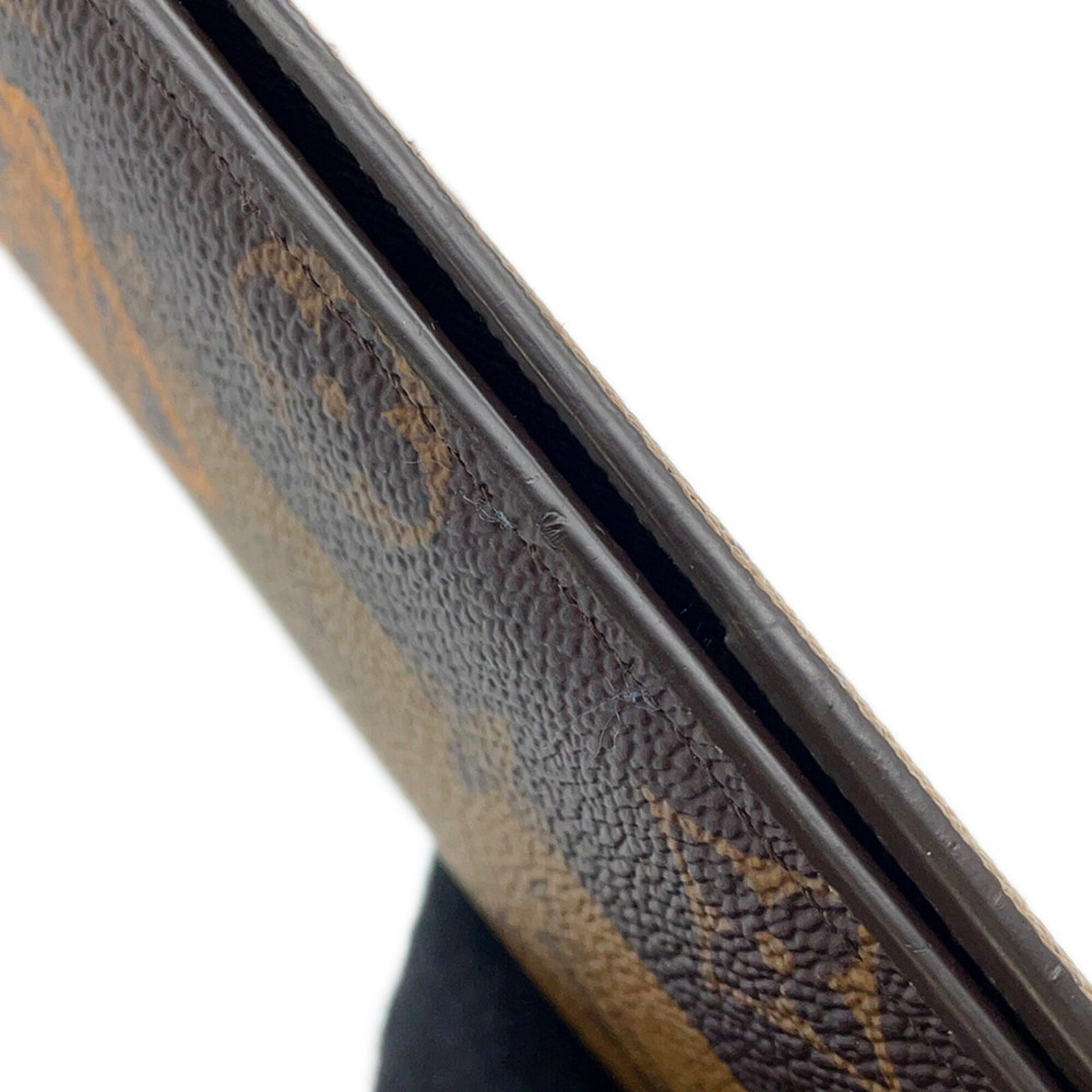 Louis Vuitton Brown Long Wallet (Bi-Fold) (Pre-Owned)