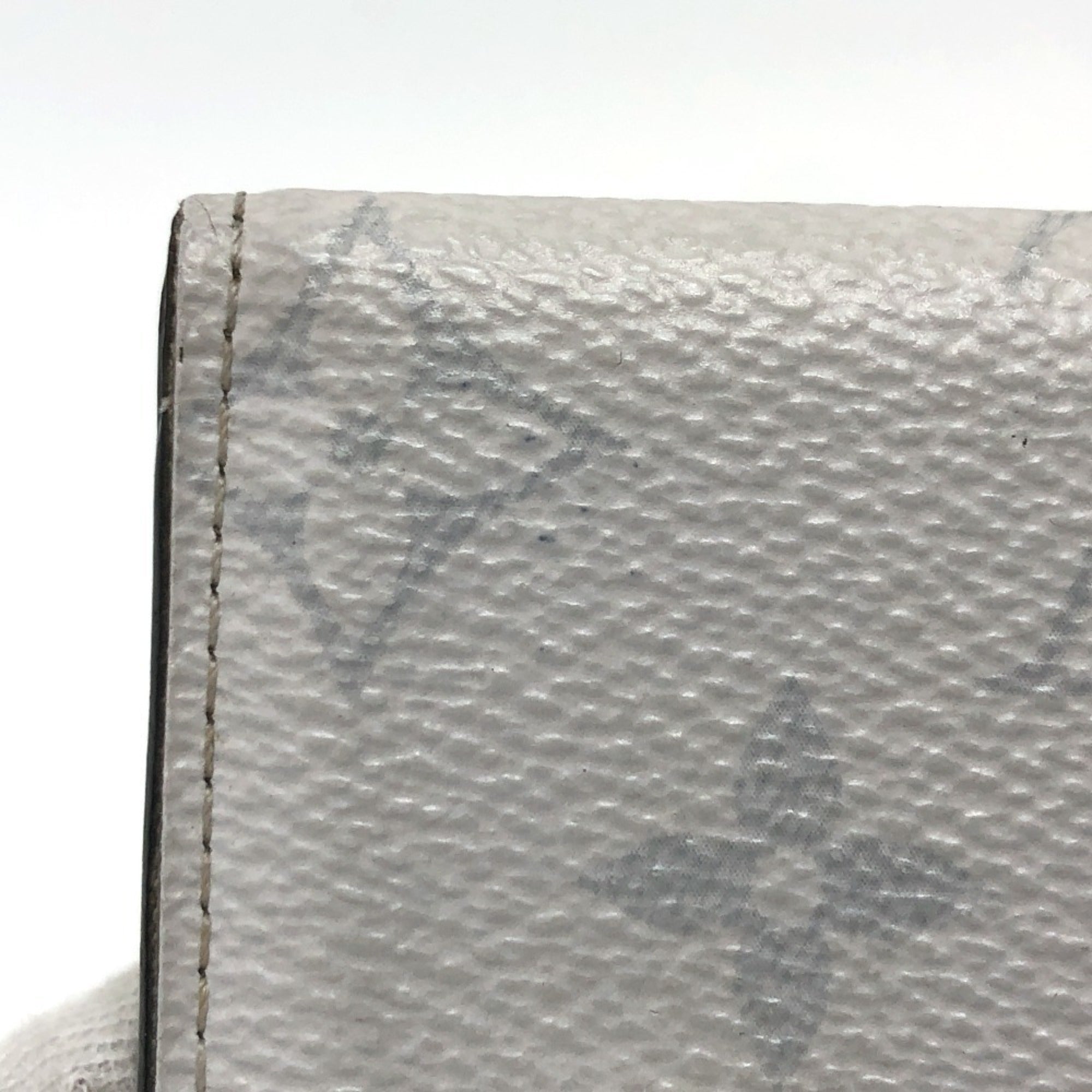 Louis Vuitton Monogram White Monogram Wallet (Tri-Fold) (Pre-Owned)