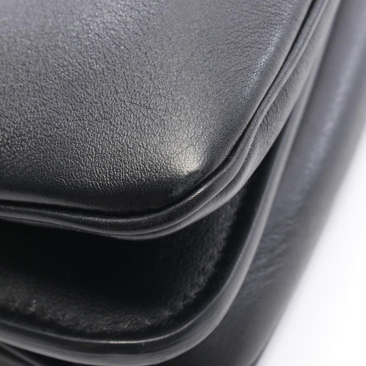 Fendi Black Leather Handbag (Pre-Owned)