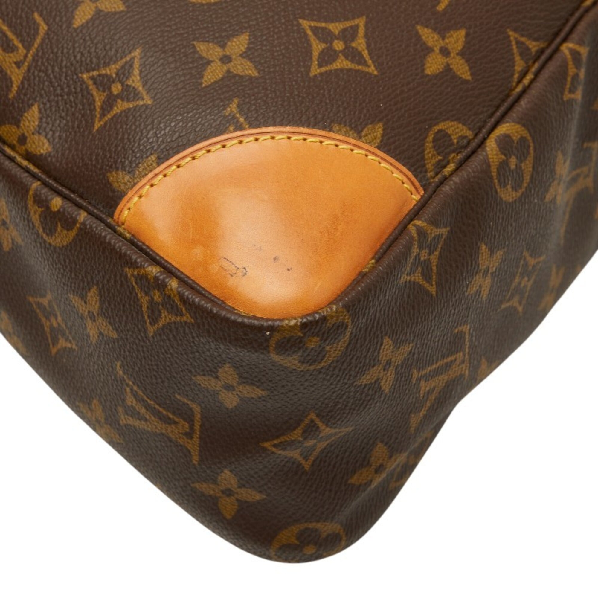 Louis Vuitton Brown Pvc Leather Shoulder Bag (Pre-Owned)