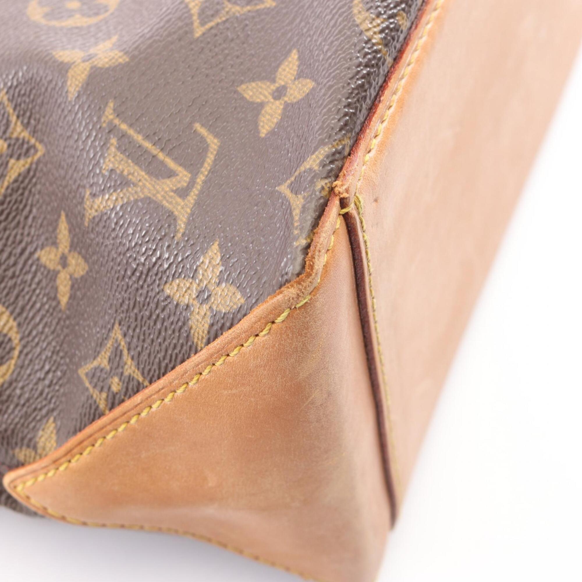 Louis Vuitton Brown Monogram Monogram Leather Handbag Shoulder Bag (Pre-Owned)