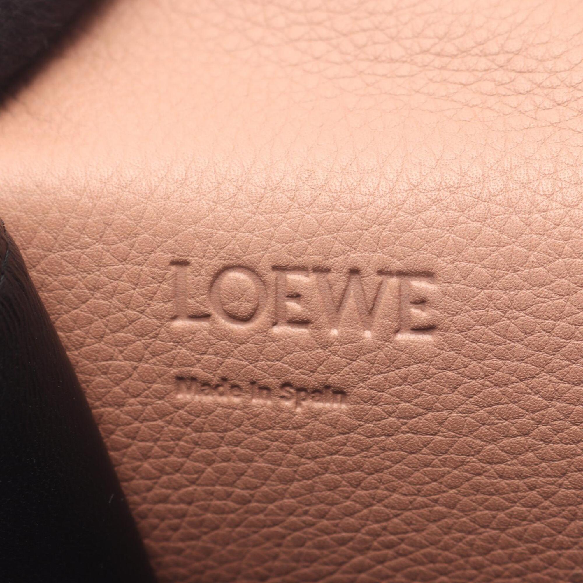 Loewe Pink Leather Handbag Shoulder Bag (Pre-Owned)