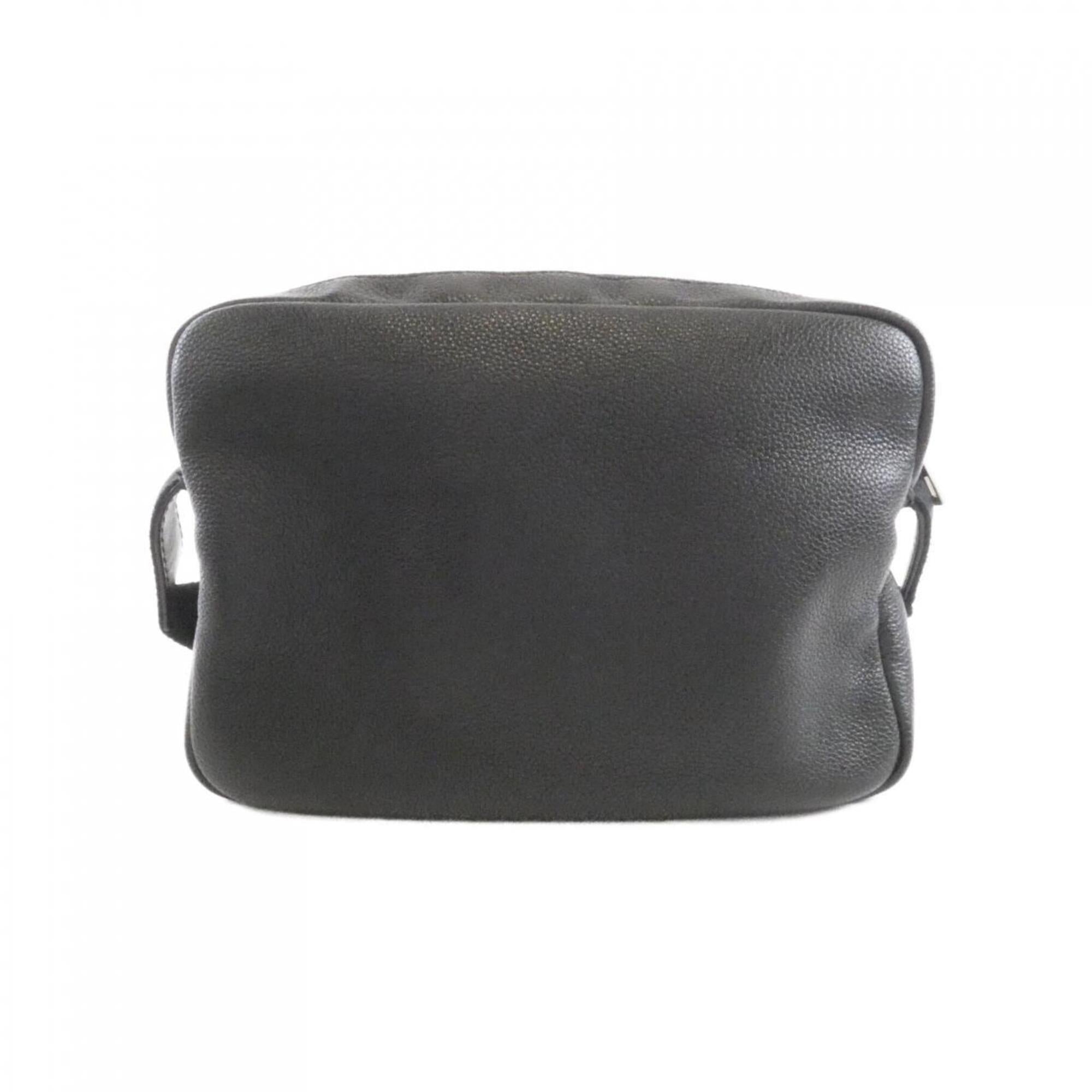 Loewe Black Leather Shoulder Bag (Pre-Owned)