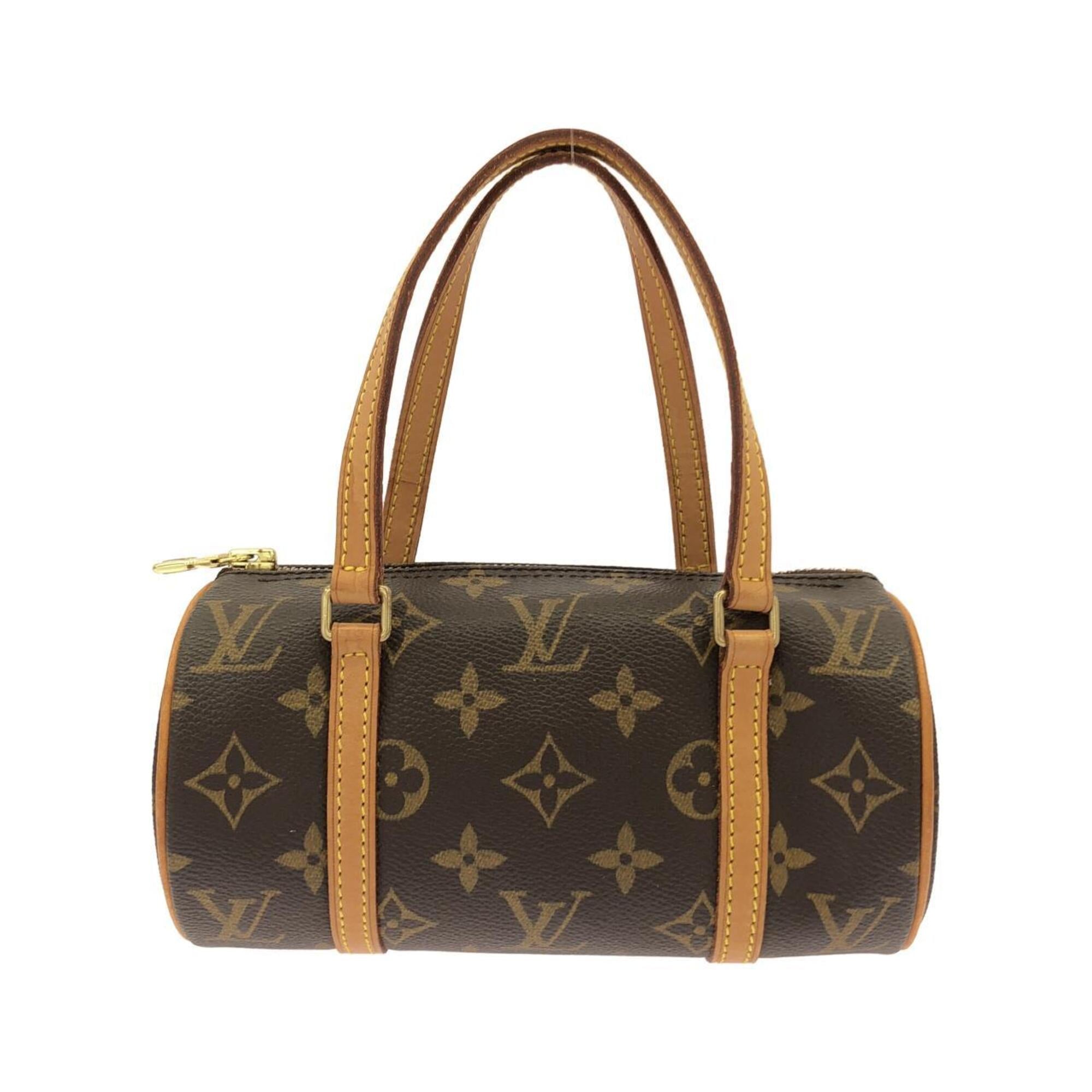 Louis Vuitton Brown Coated Canvas Handbag (Pre-Owned)