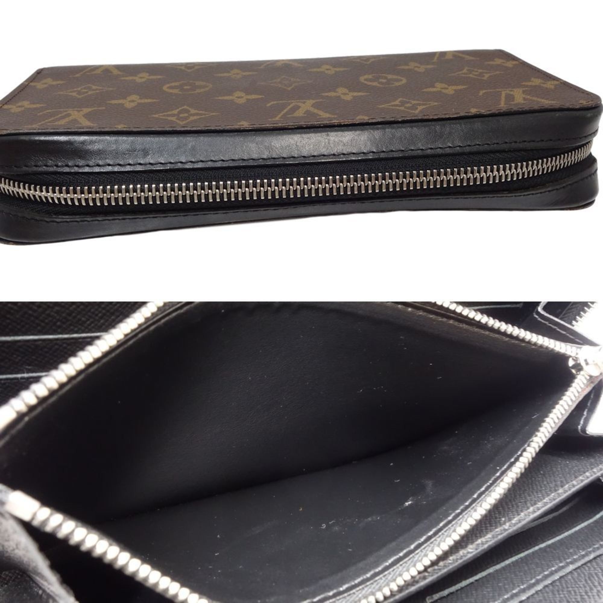 Louis Vuitton Brown Canvas Wallet (Bi-Fold) (Pre-Owned)