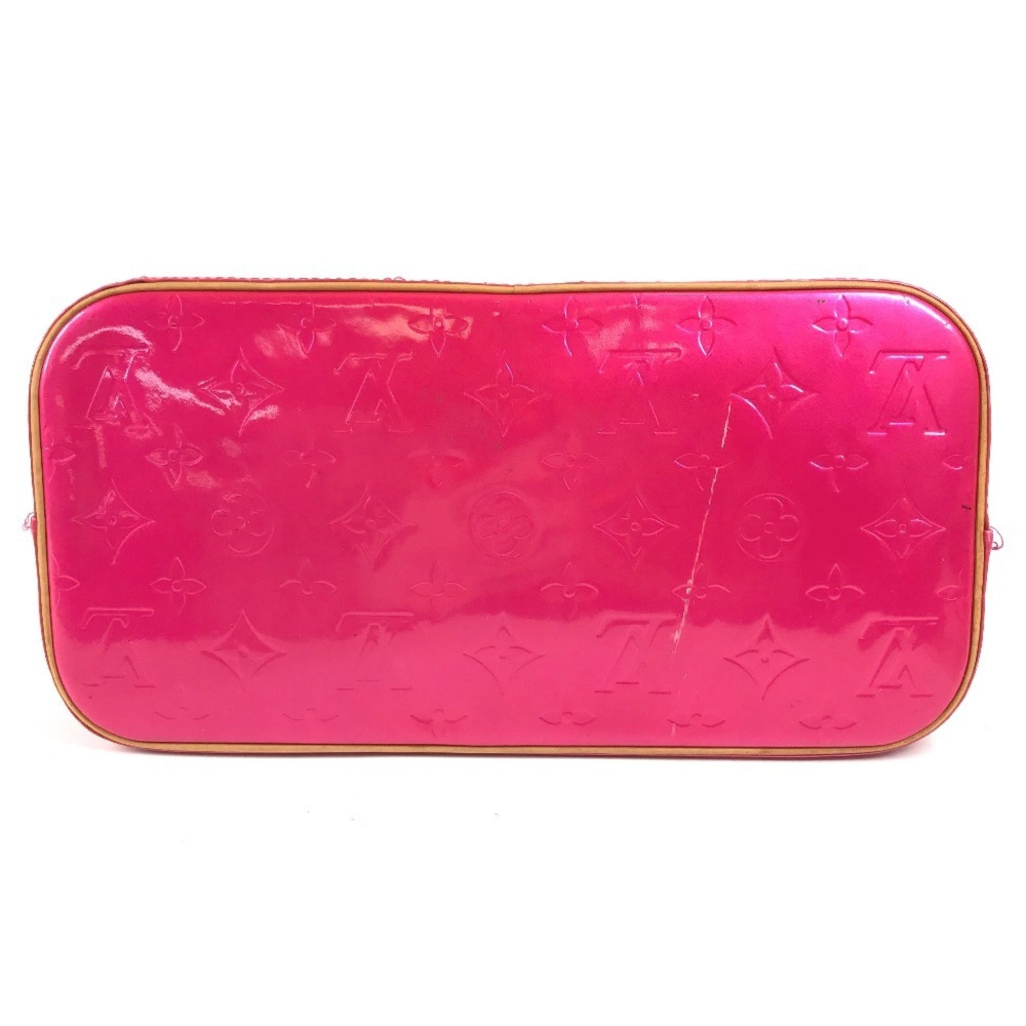 Louis Vuitton Monogram Vernis Fuchsia Pink Monogram Vernis Handbag Shoulder Bag Tote Bag (Pre-Owned)