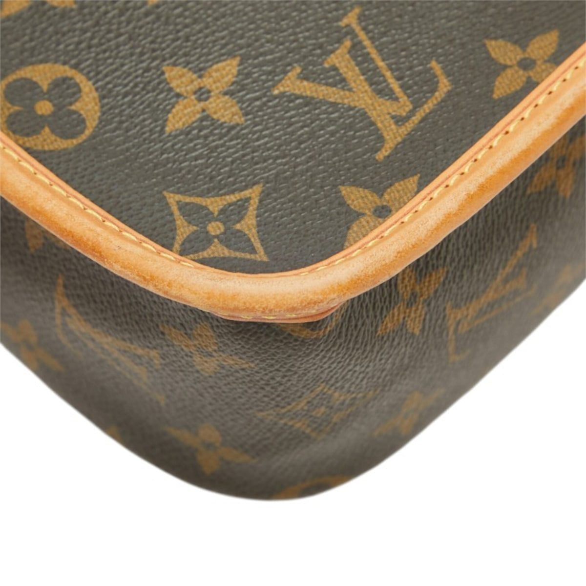 Louis Vuitton Monogram Brown Pvc Leather Shoulder Bag (Pre-Owned)