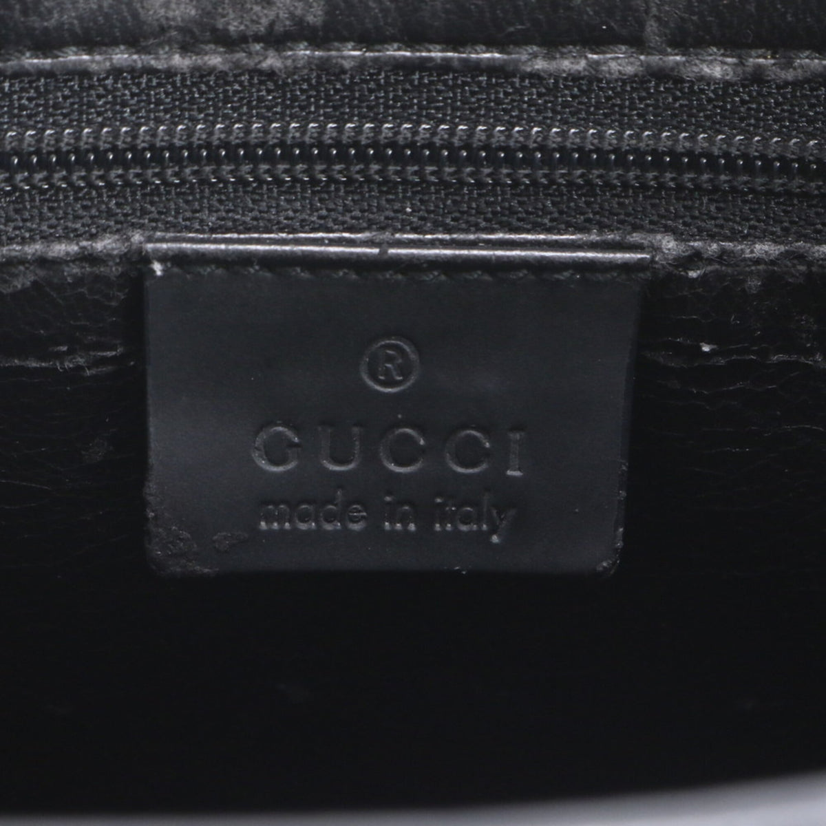 Gucci Black Leather Handbag Shoulder Bag (Pre-Owned)