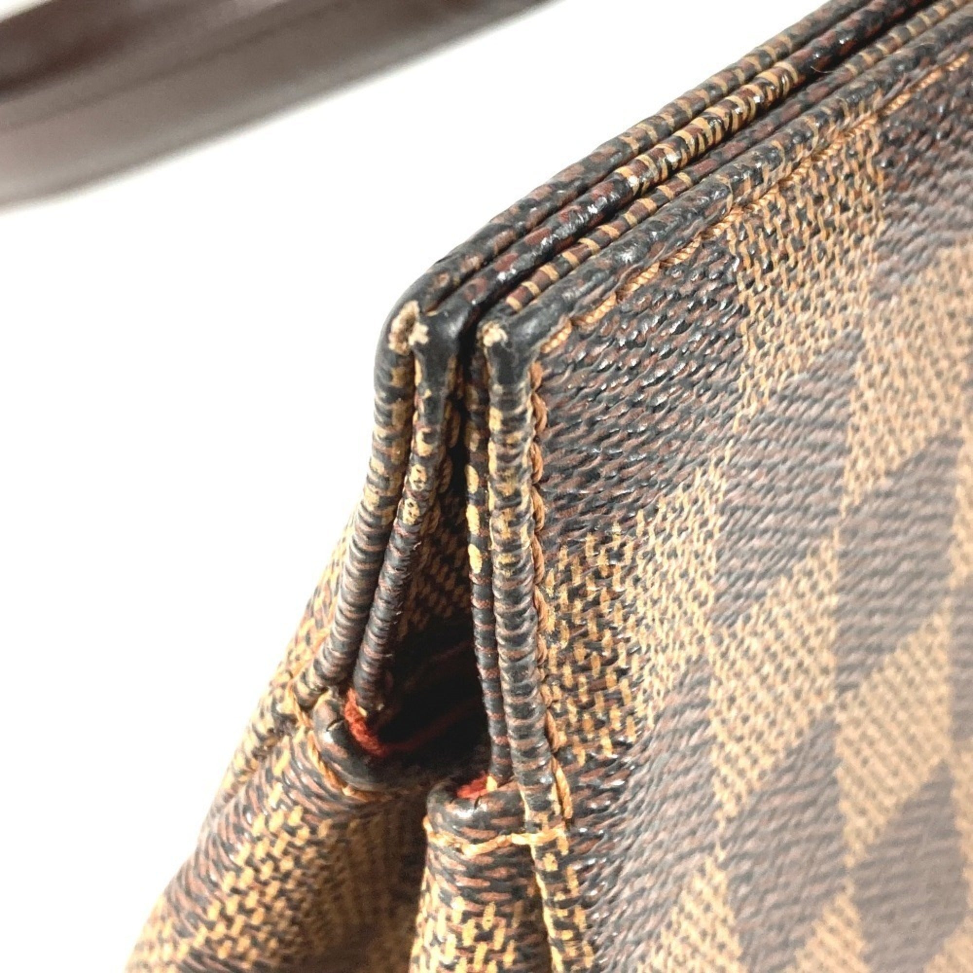 Louis Vuitton Brown Damier Canvas Damier Canvas Shoulder Bag Tote Bag (Pre-Owned)
