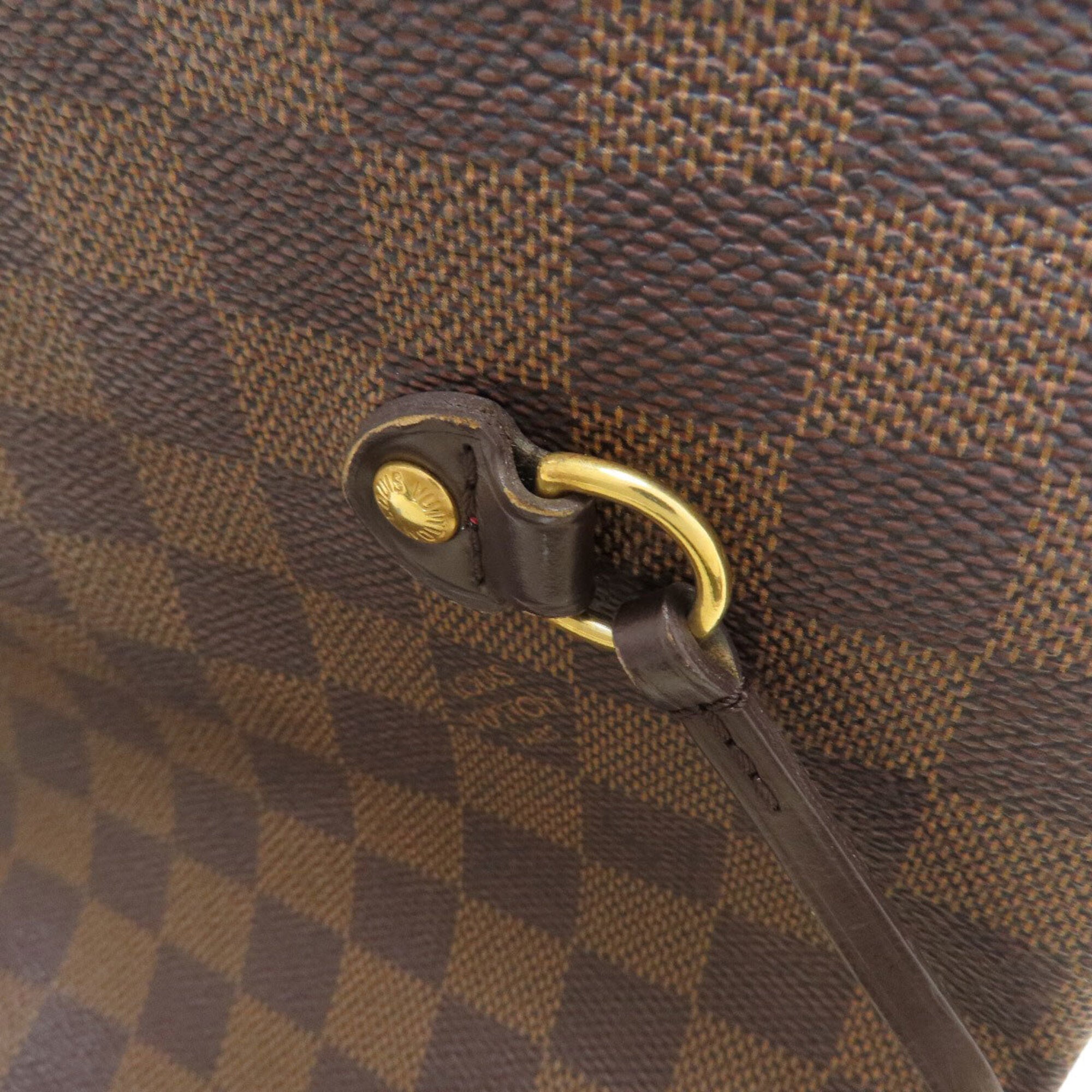 Louis Vuitton Damier Canvas Ebene Damier Canvas Tote Bag (Pre-Owned)