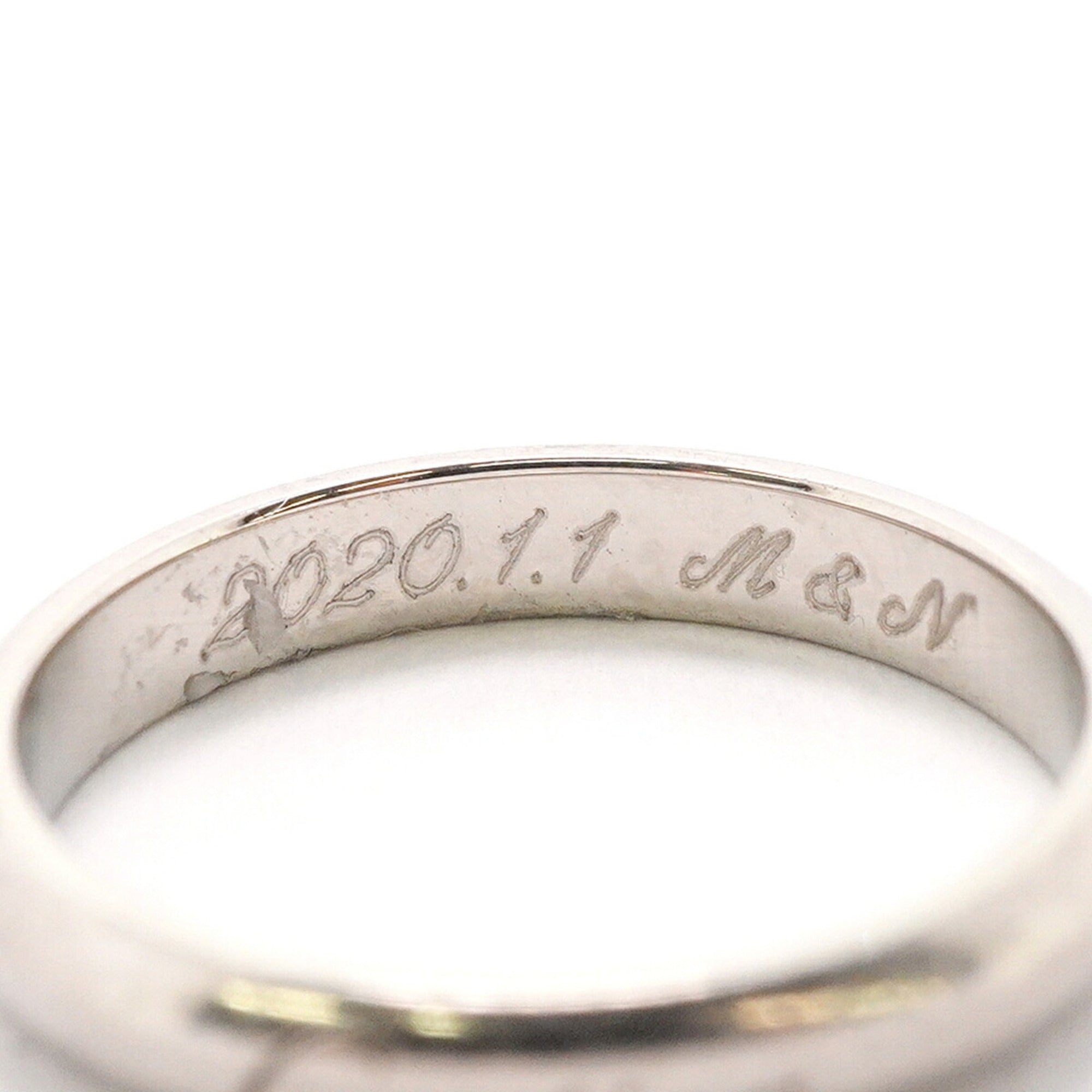Cartier Platinum 950 Band Ring (Pre-Owned)