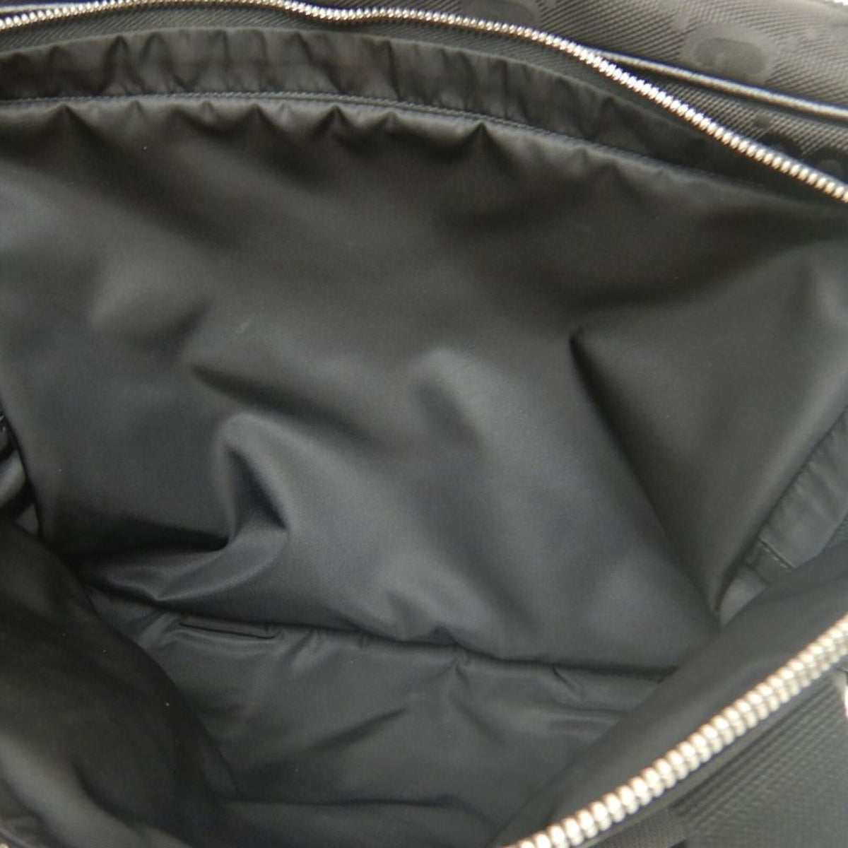 Gucci Black Nylon Canvas Briefcase (Pre-Owned)