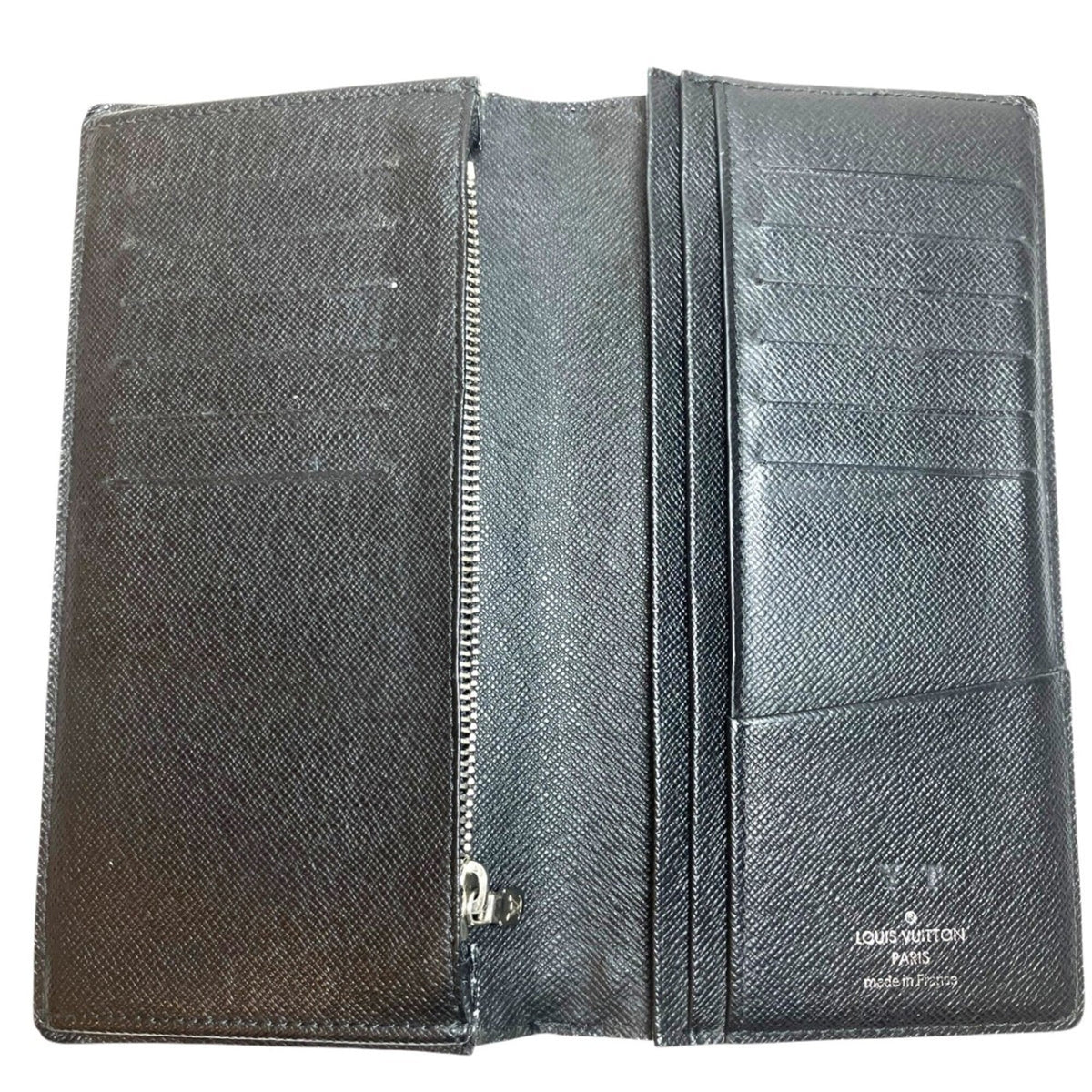 Louis Vuitton Black Long Wallet (Bi-Fold) (Pre-Owned)