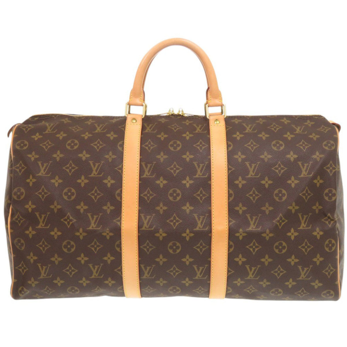 Louis Vuitton Brown Monogram Monogram Boston Bag (Pre-Owned)