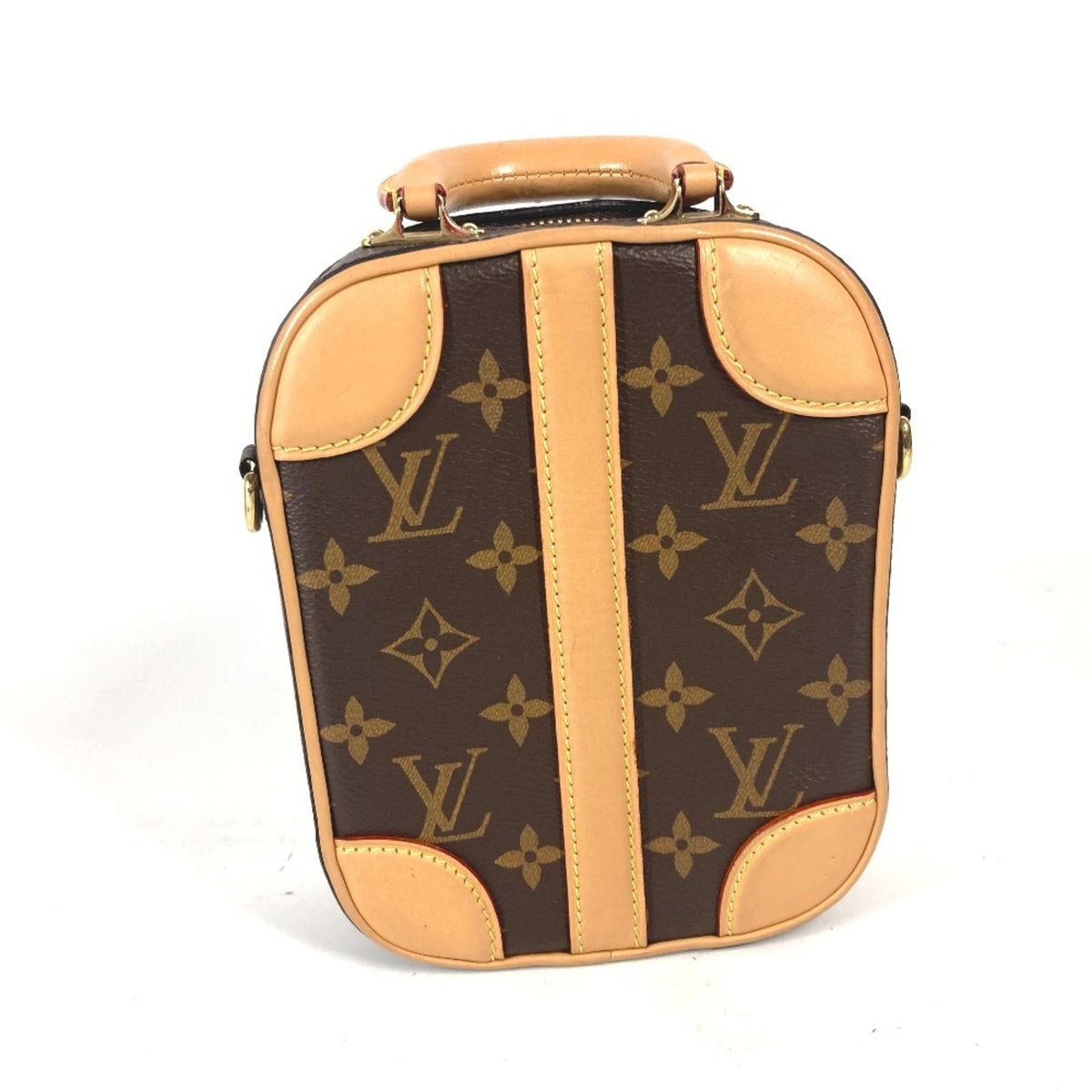 Louis Vuitton Brown Monogram Handbag Pochette Shoulder Bag (Pre-Owned)