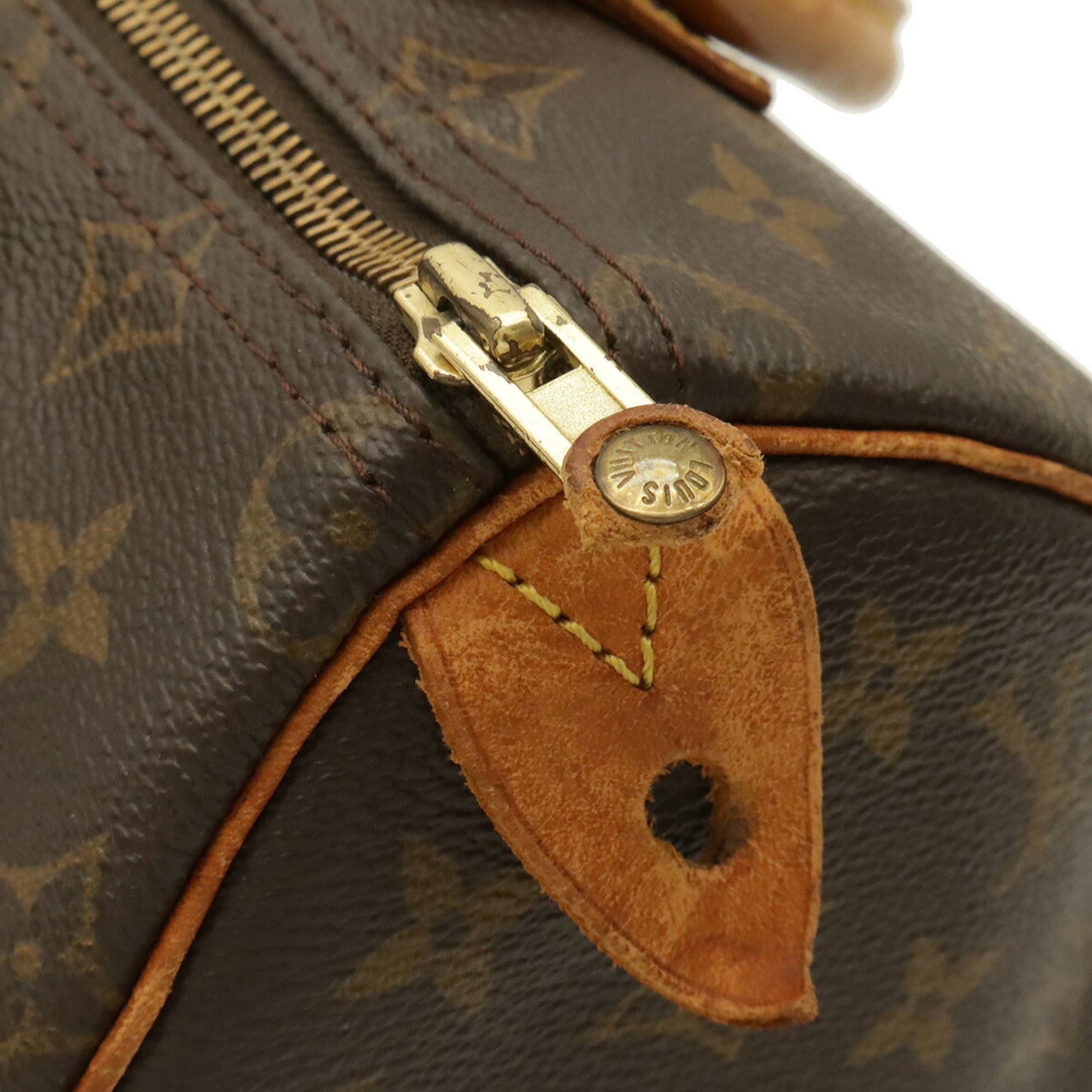 Louis Vuitton Brown Monogram Canvas Pvc Coated Canvas Boston Bag Handbag (Pre-Owned)