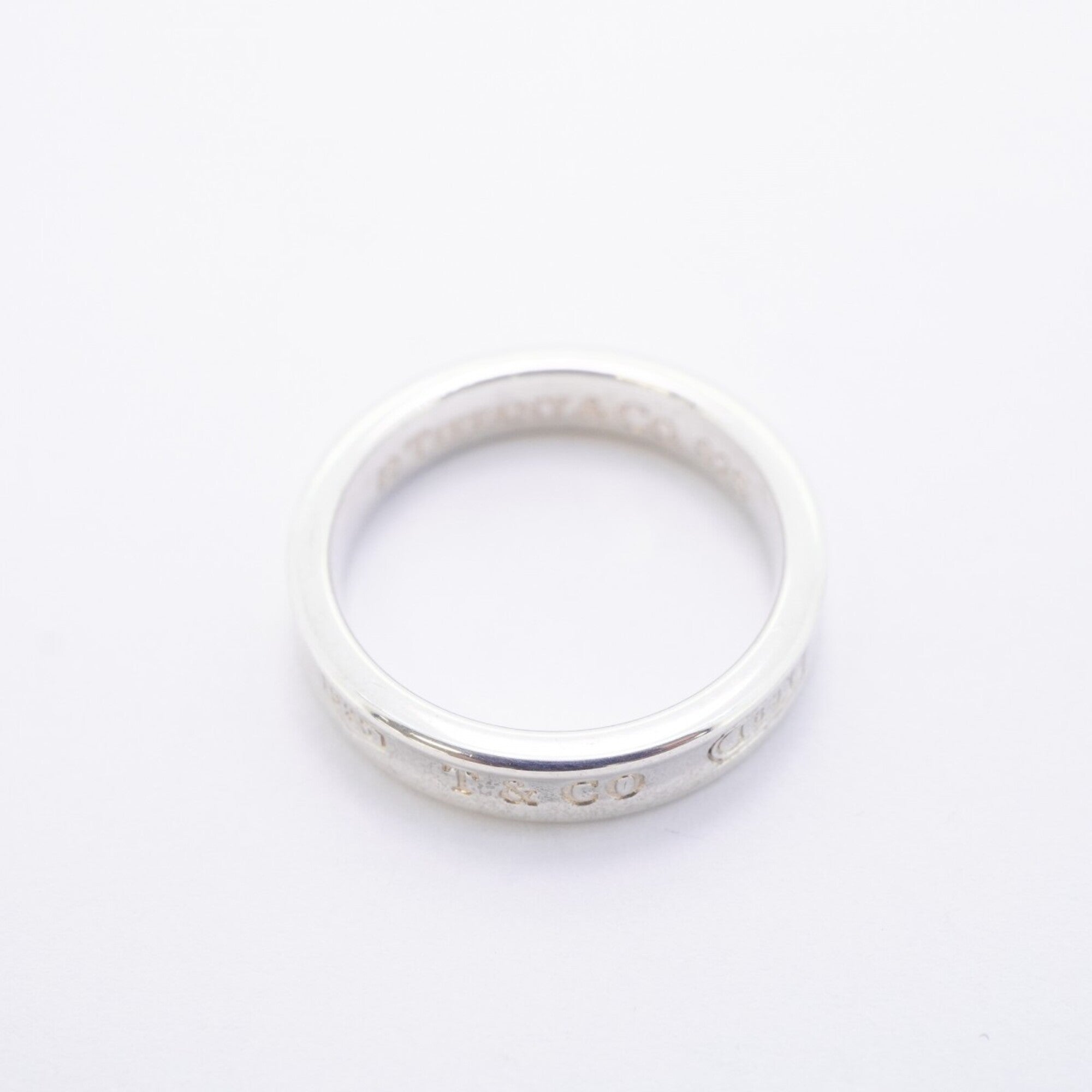 Tiffany Silver 925 Band Ring (Pre-Owned)