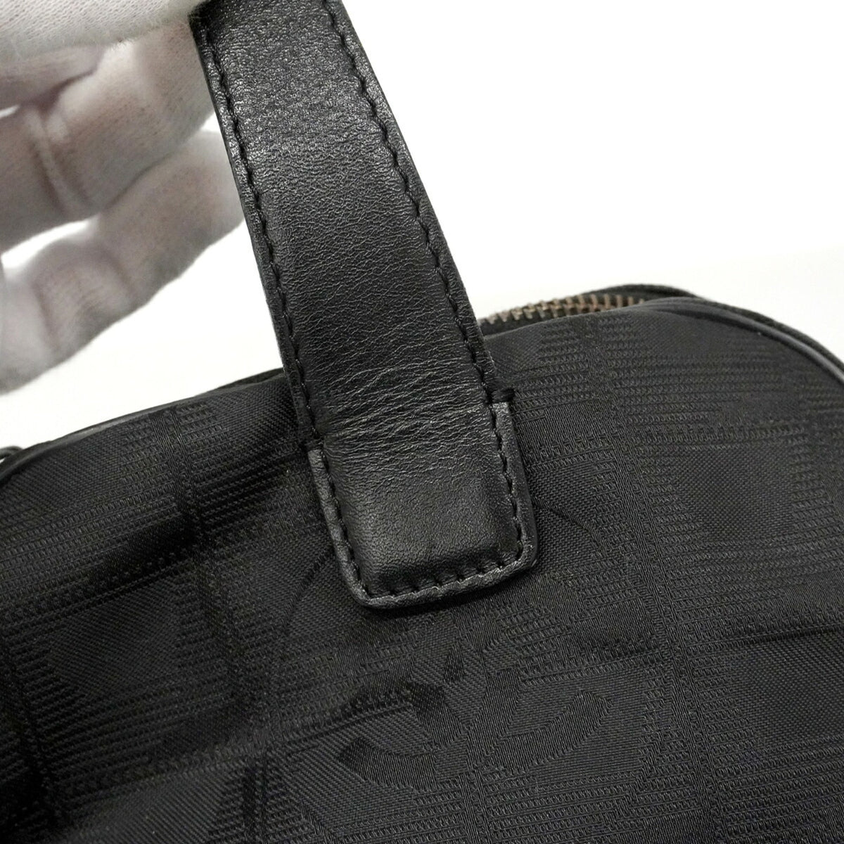Chanel Black Nylon Vanity Bag (Pre-Owned)