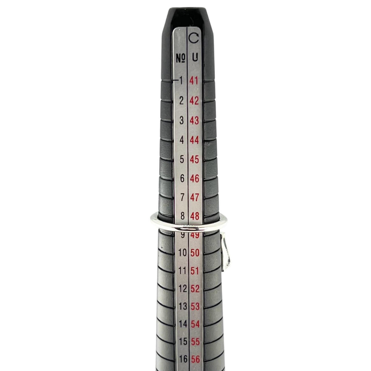 Hermes Silver Silver 925 Band Ring (Pre-Owned)