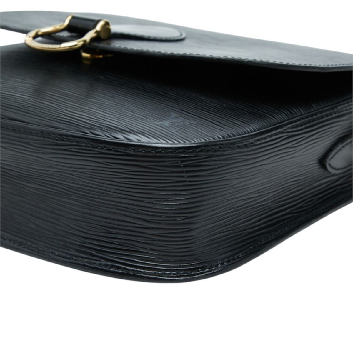 Louis Vuitton Black Noir Leather Shoulder Bag (Pre-Owned)