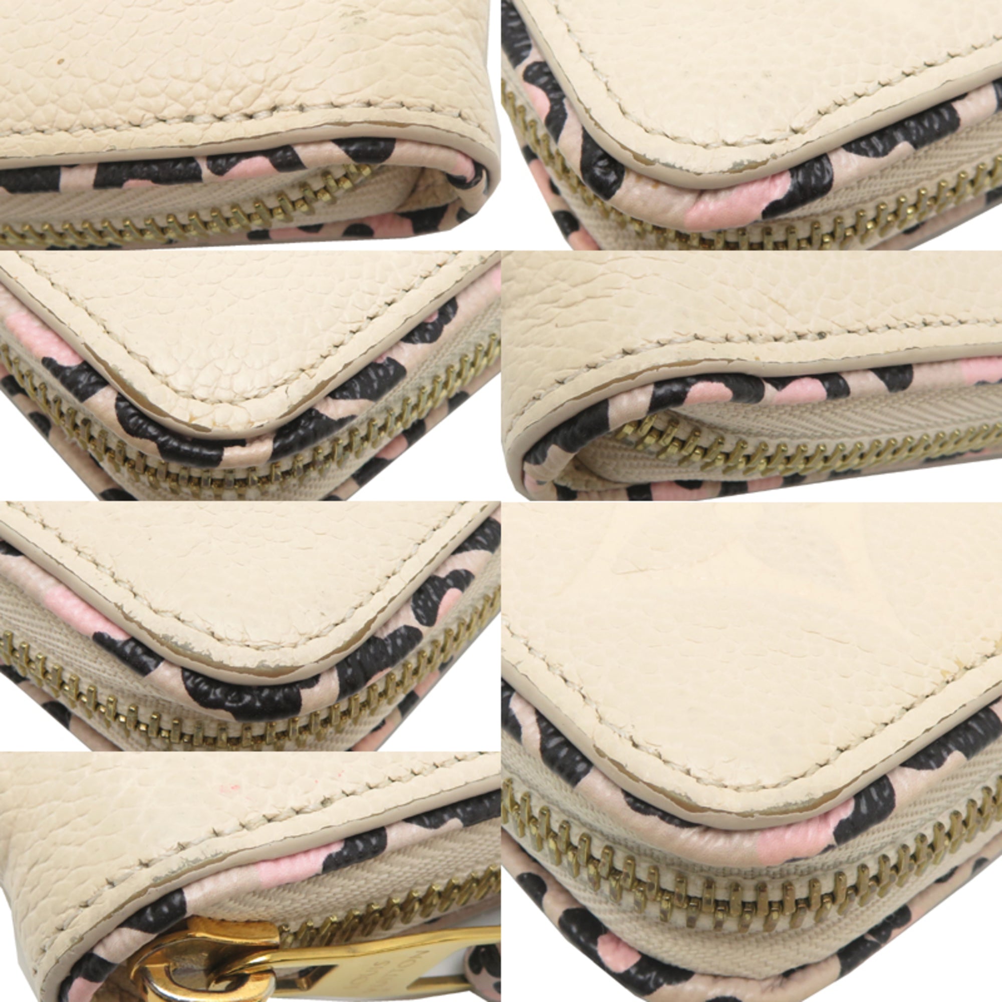 Louis Vuitton Monogram Empreinte Beige Monogram Empreinte Long Wallet (Bi-Fold) (Pre-Owned)