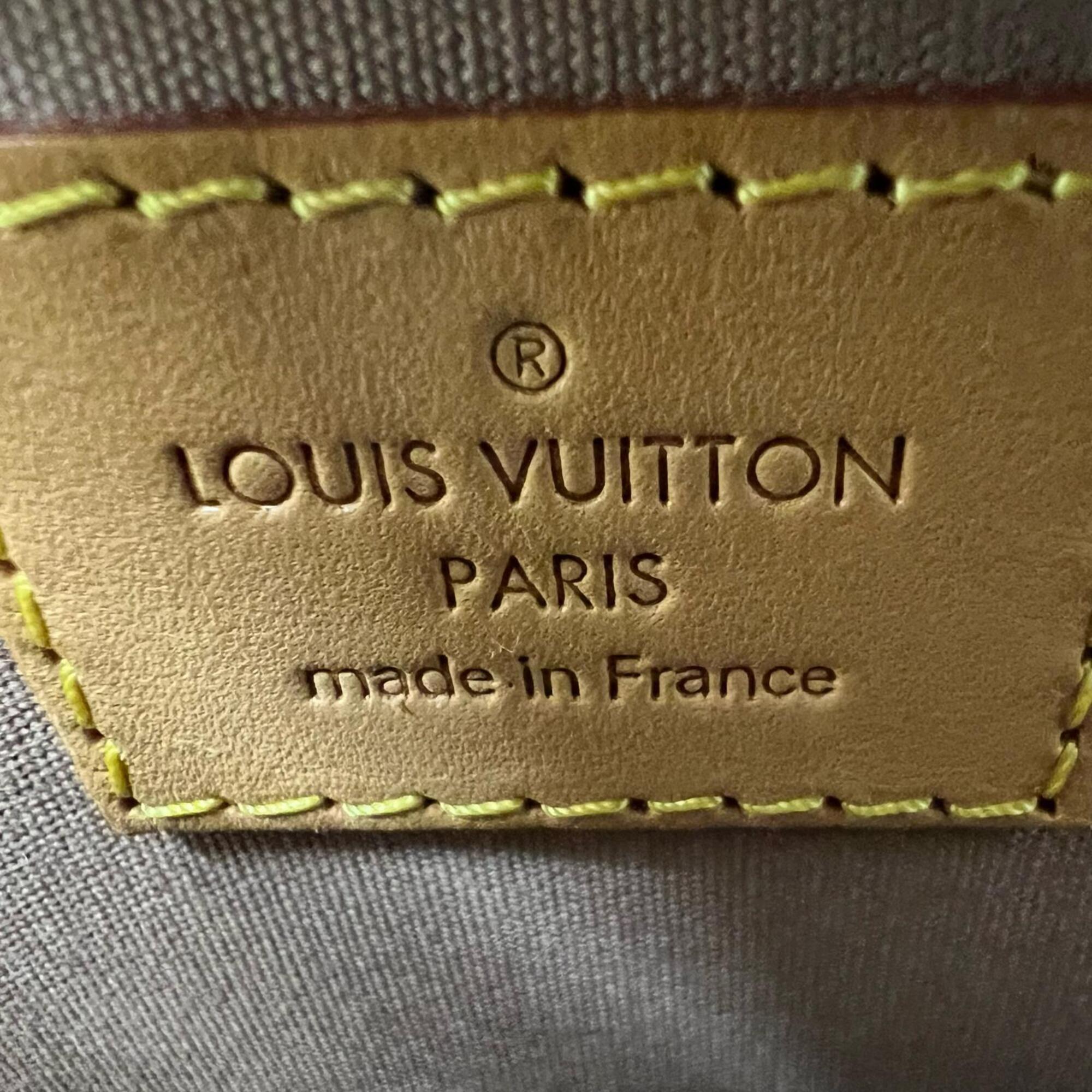 Louis Vuitton Beige Poodle Monogram Vernis Handbag (Pre-Owned)