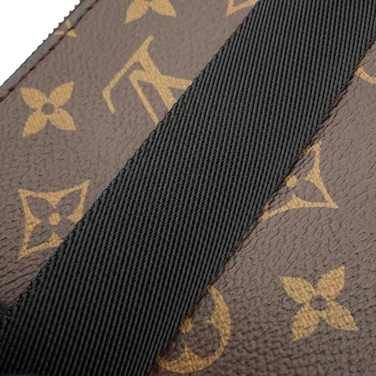 Louis Vuitton Monogram Macassar Black Monogram Macassar Noir Sling Bag (Pre-Owned)