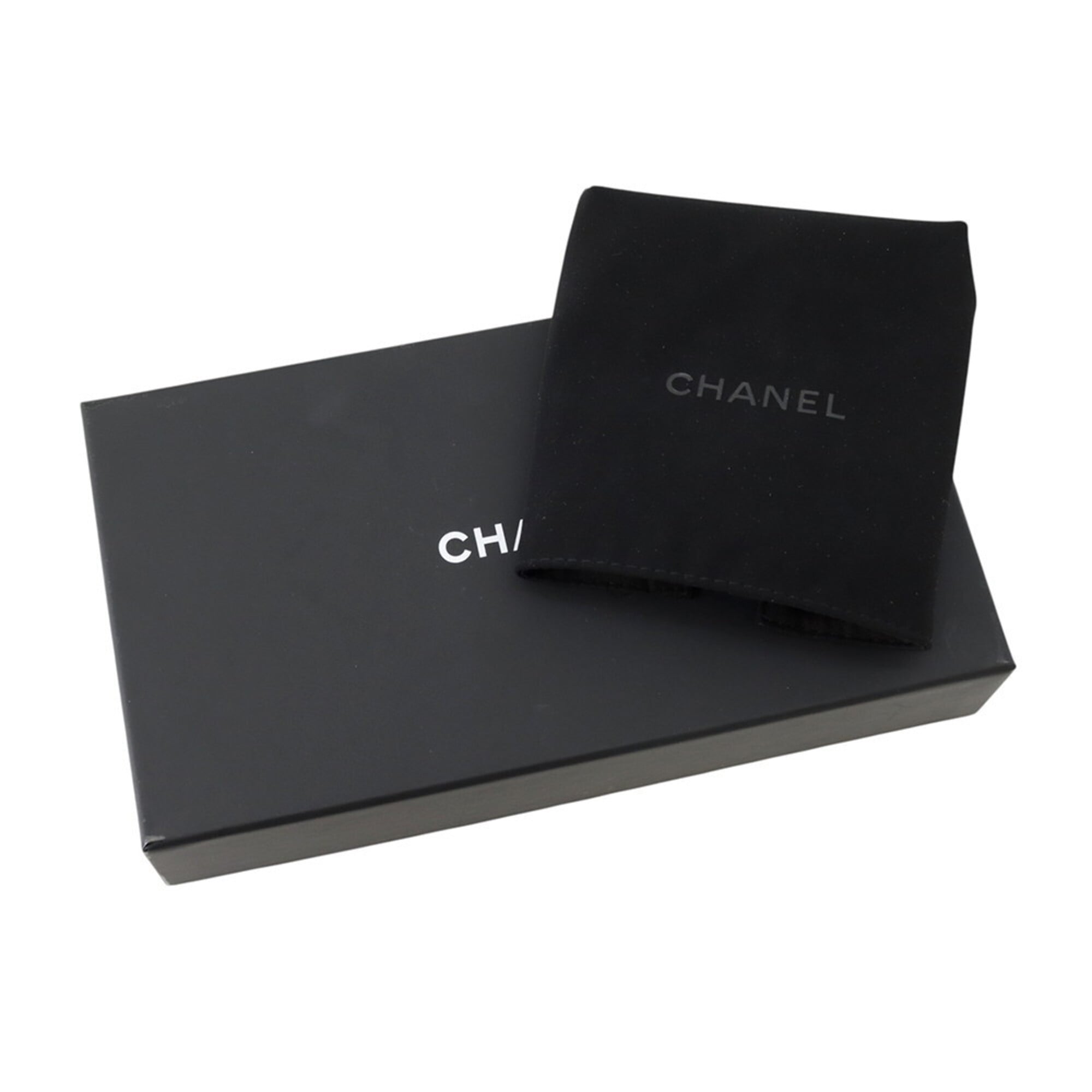 Chanel Gunmetal Grained Calfskin Handbag Shoulder Bag (Pre-Owned)