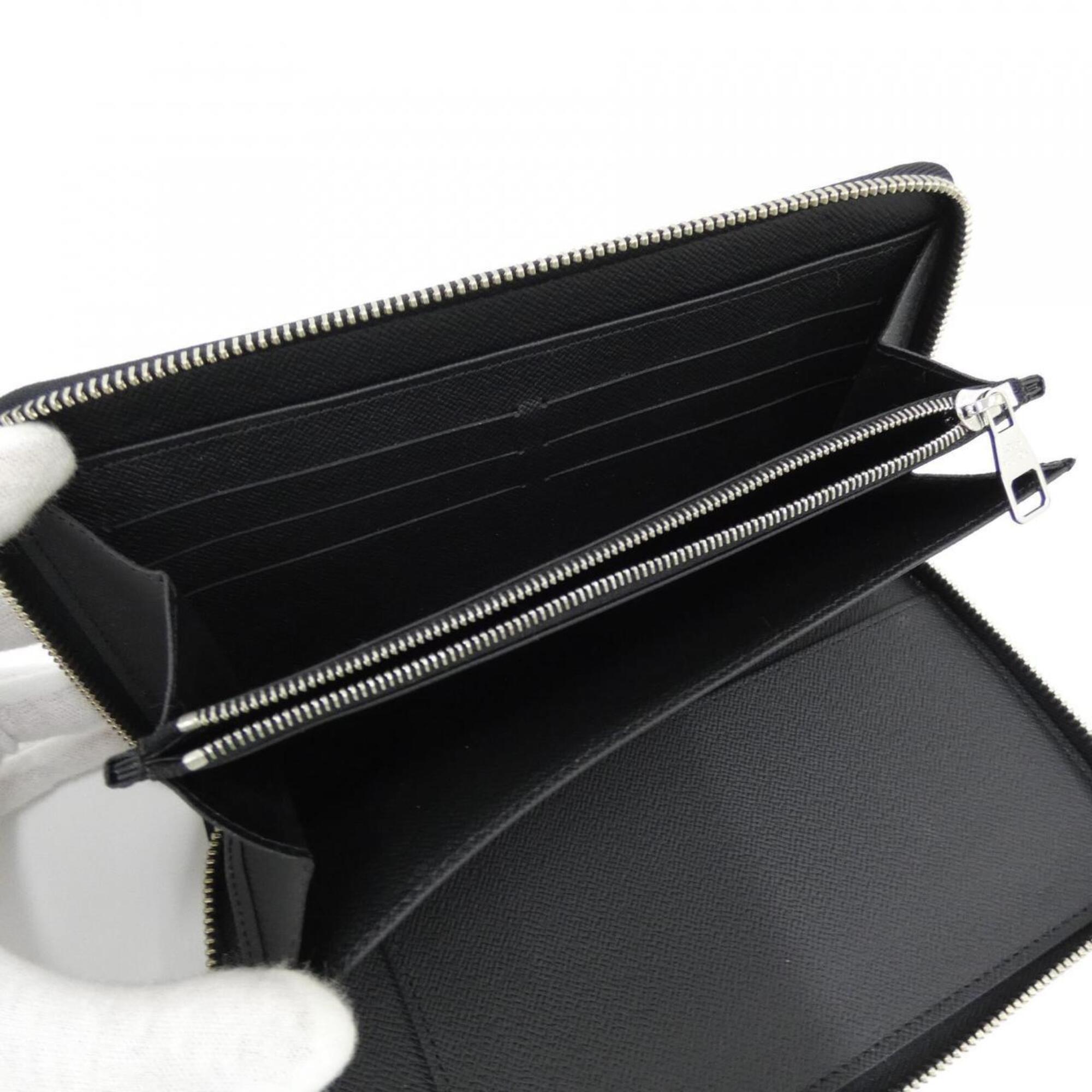 Louis Vuitton Dark Gray Graphite Coated Canvas Long Wallet (Bi-Fold) (Pre-Owned)