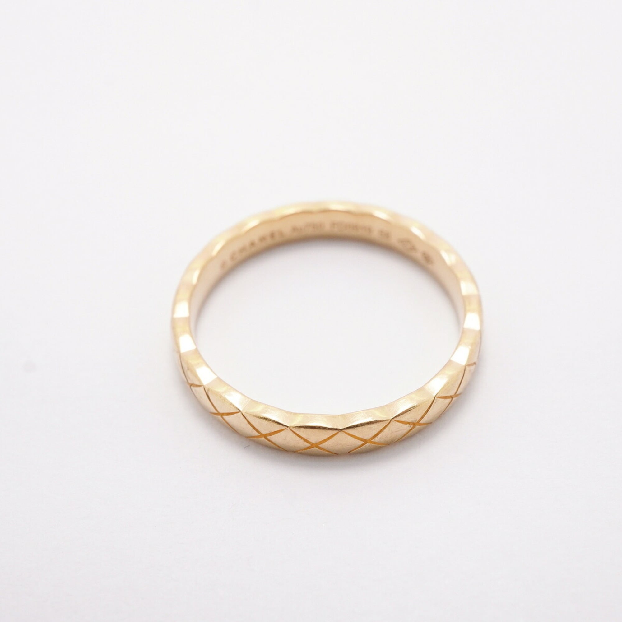 Chanel Yellow Gold (18K) Band Ring (Pre-Owned)