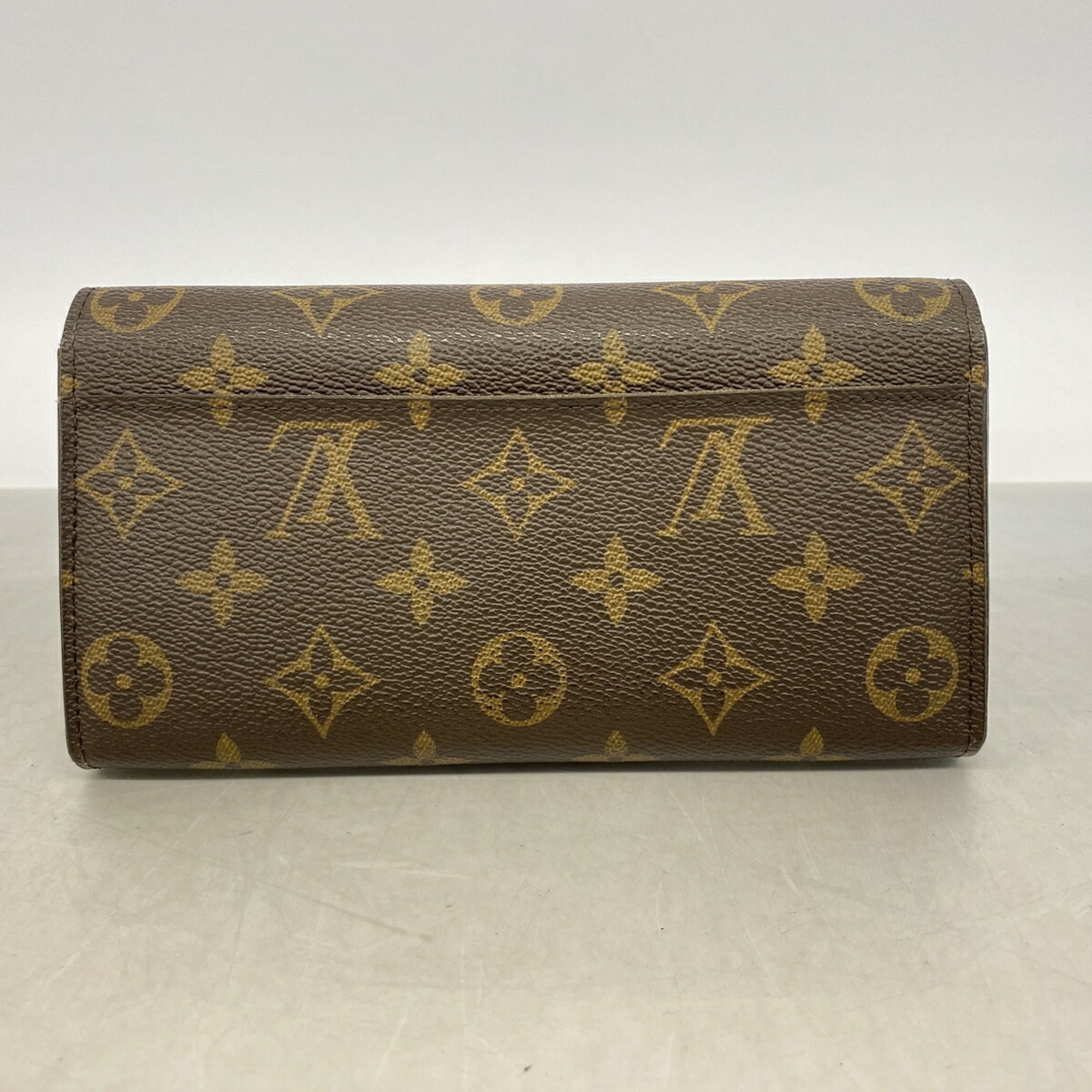 Louis Vuitton Brown Long Wallet (Bi-Fold) (Pre-Owned)