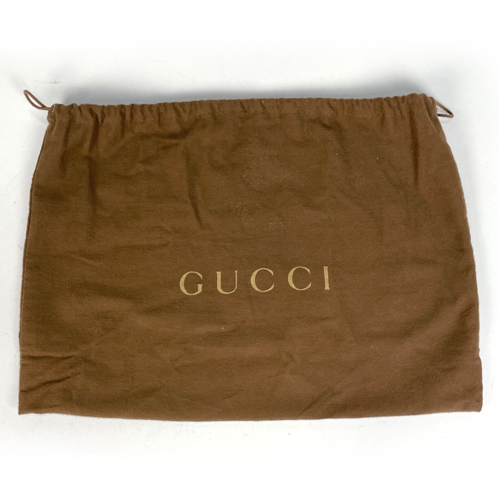 Gucci Beige White Gg Canvas Shoulder Bag (Pre-Owned)