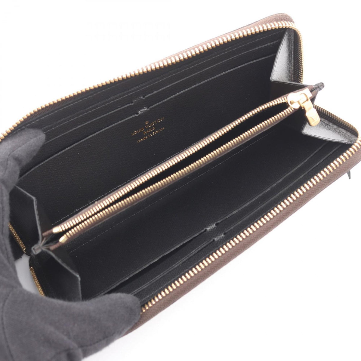 Louis Vuitton Brown Monogram Reverse Coated Canvas Long Wallet (Bi-Fold) (Pre-Owned)