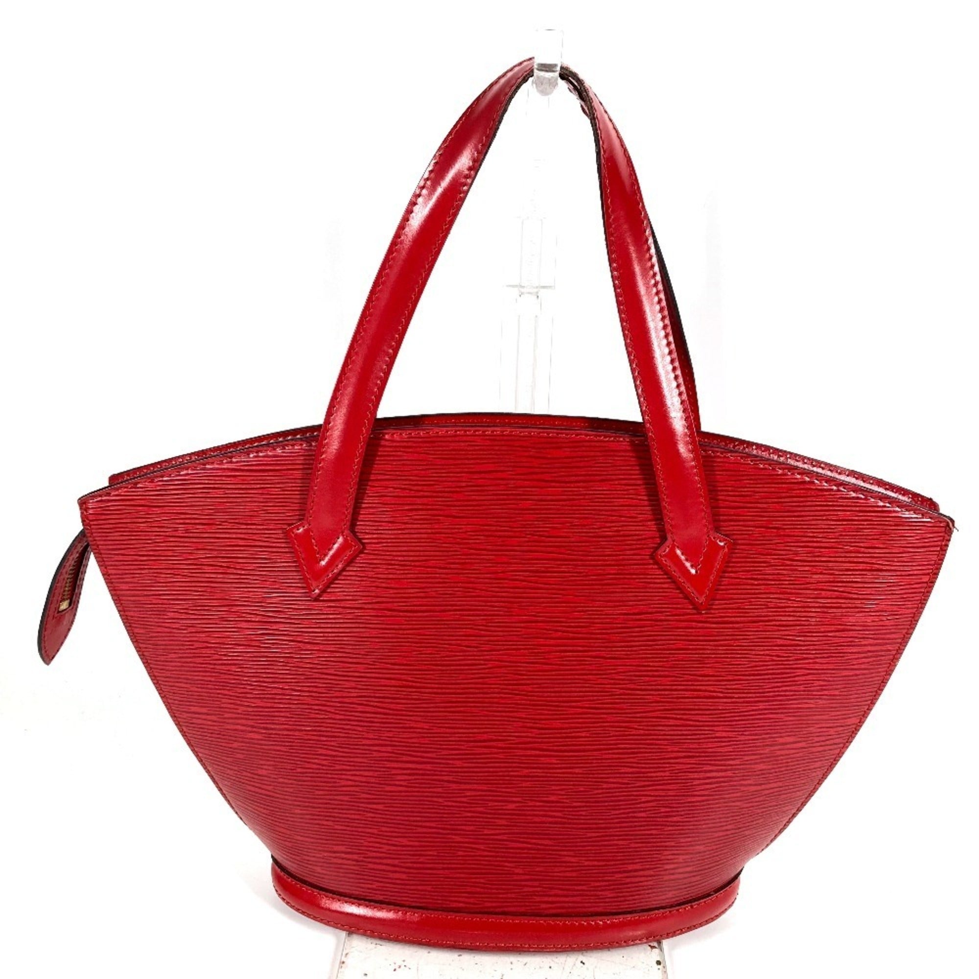 Louis Vuitton Epi Castilian Red Red Color Epi Leather Handbag Shoulder Bag Tote Bag (Pre-Owned)