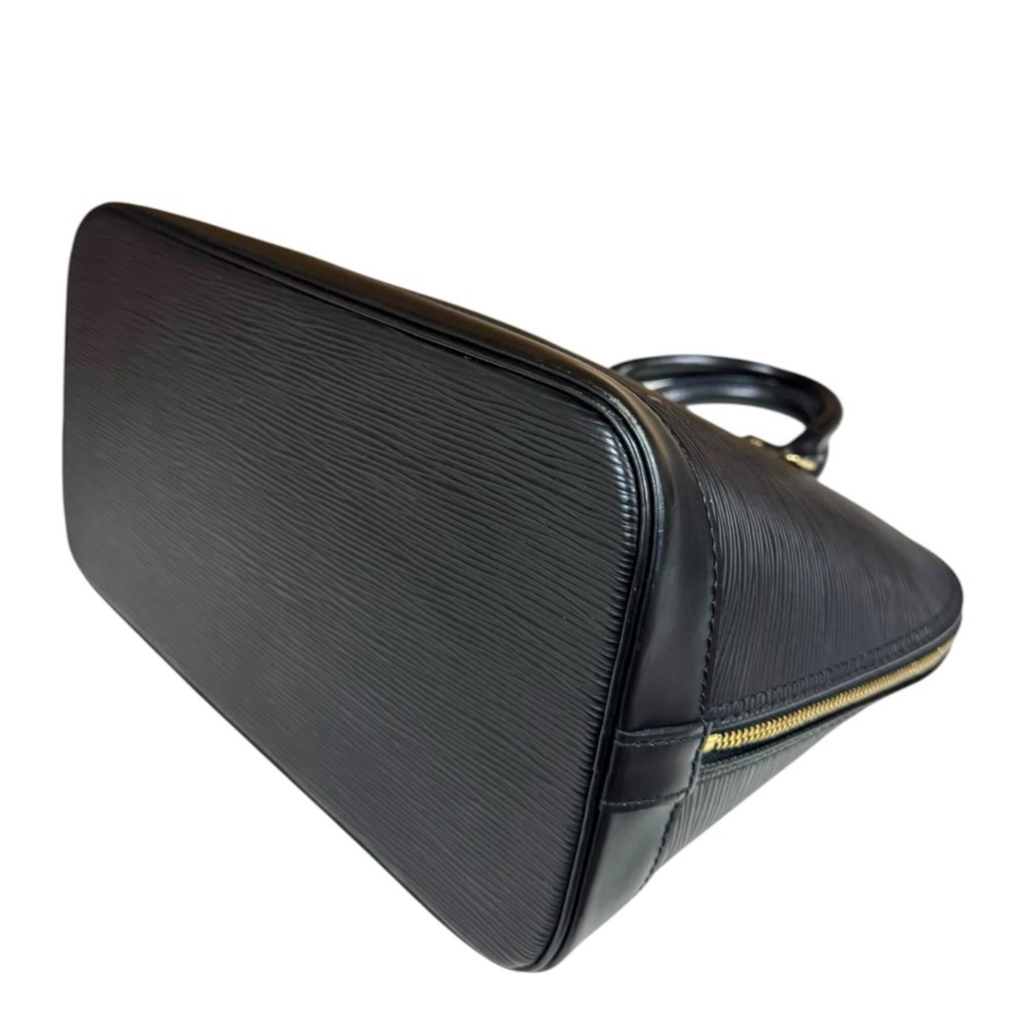 Louis Vuitton Epi Black Epi Leather Handbag (Pre-Owned)