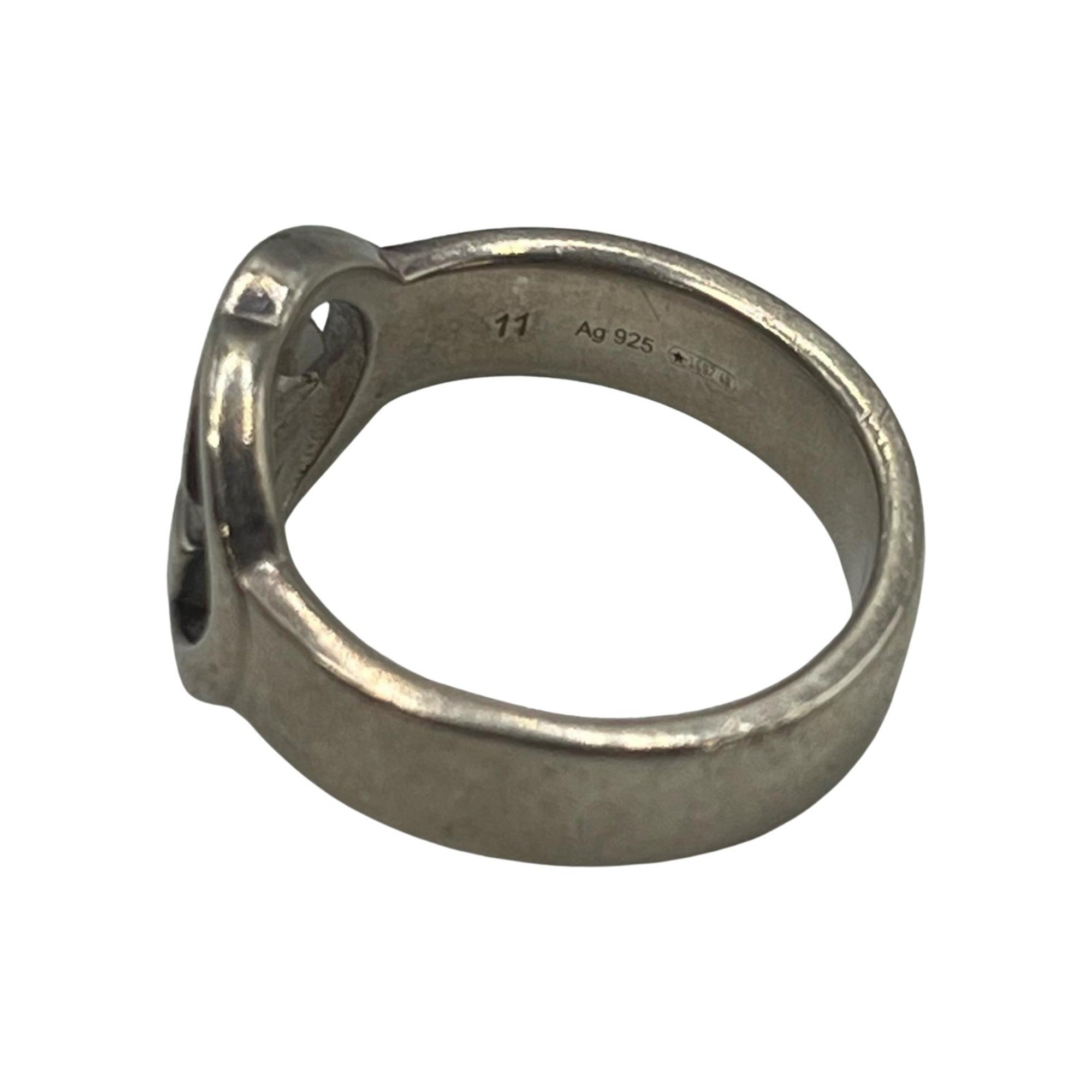 Gucci Silver Silver 925 Band Ring (Pre-Owned)