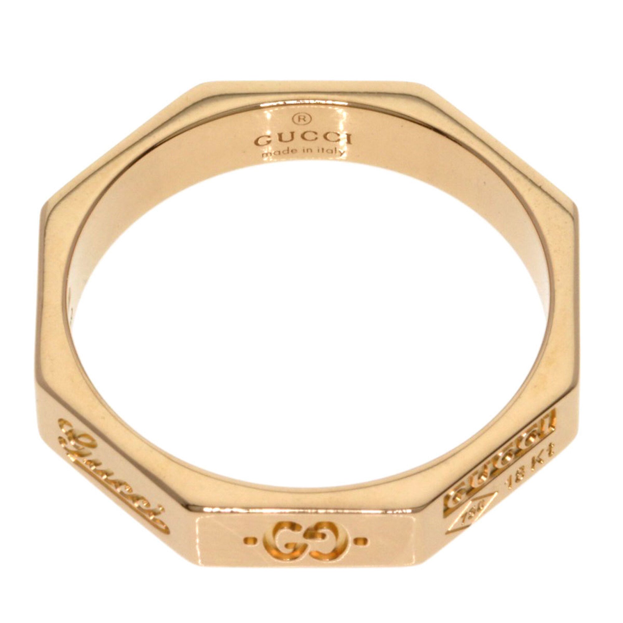 Gucci Pink Gold (18K) Band Ring (Pre-Owned)