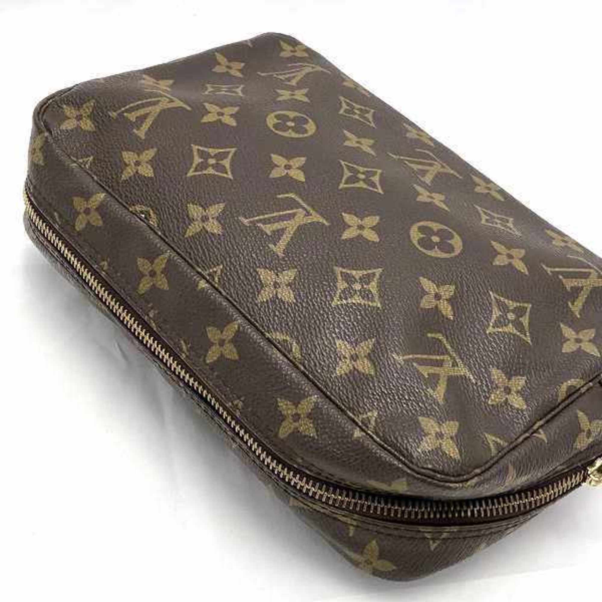 Louis Vuitton Brown Monogram Clutch Bag (Pre-Owned)