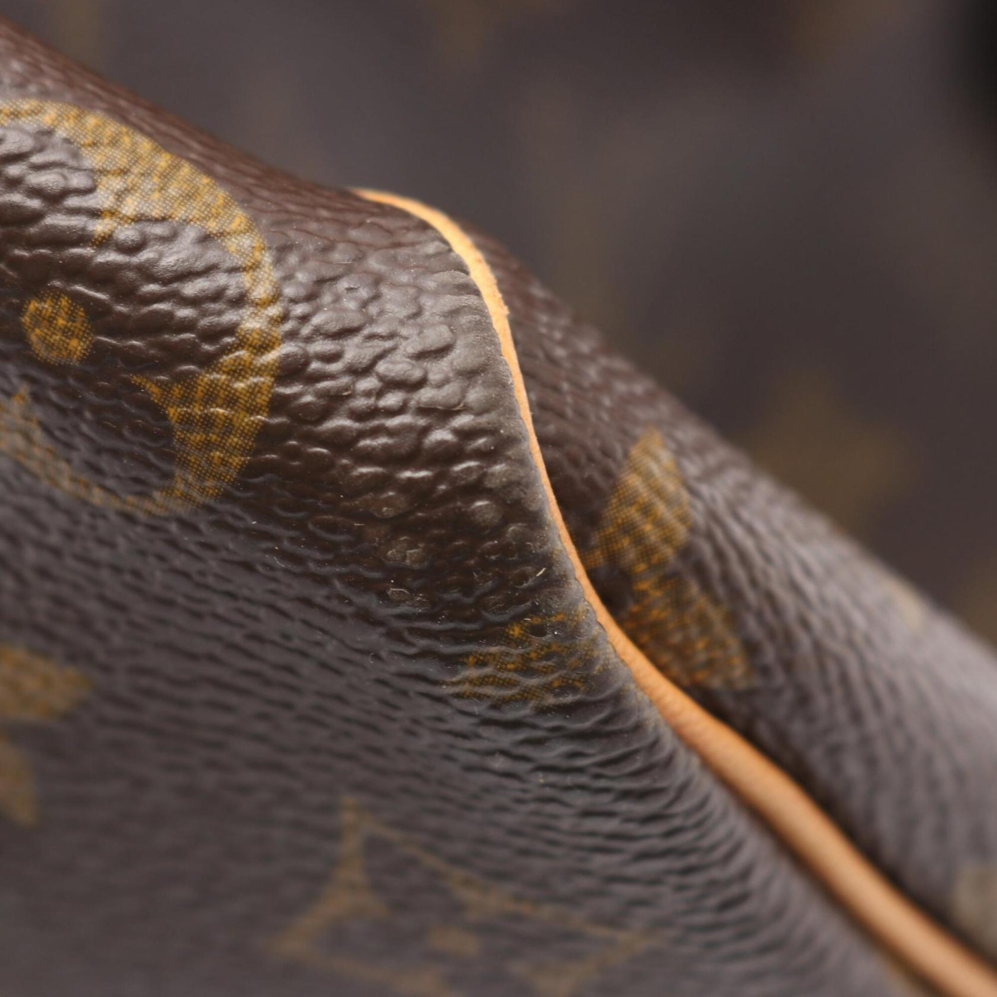 Louis Vuitton Brown Monogram Monogram Leather Boston Bag Handbag (Pre-Owned)