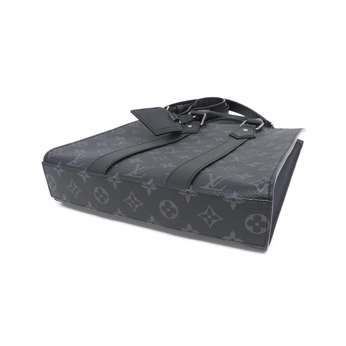 Louis Vuitton Black Coated Canvas Handbag (Pre-Owned)