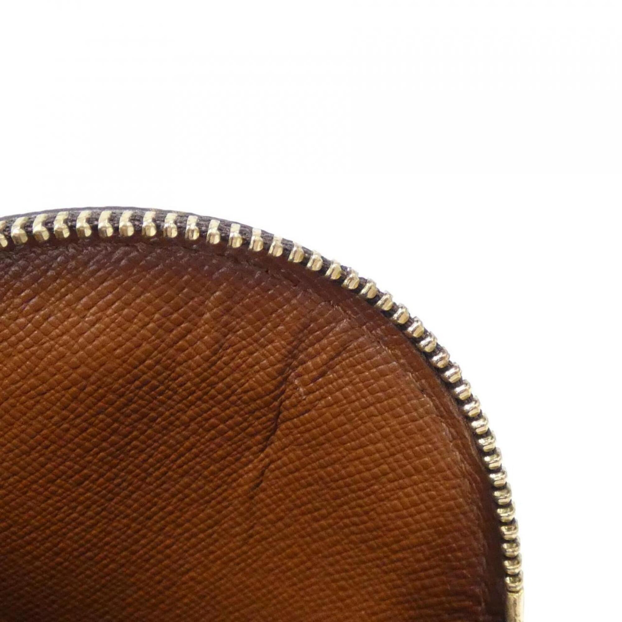 Louis Vuitton Monogram Marron Coated Canvas Coin Purse/Coin Case (Pre-Owned)