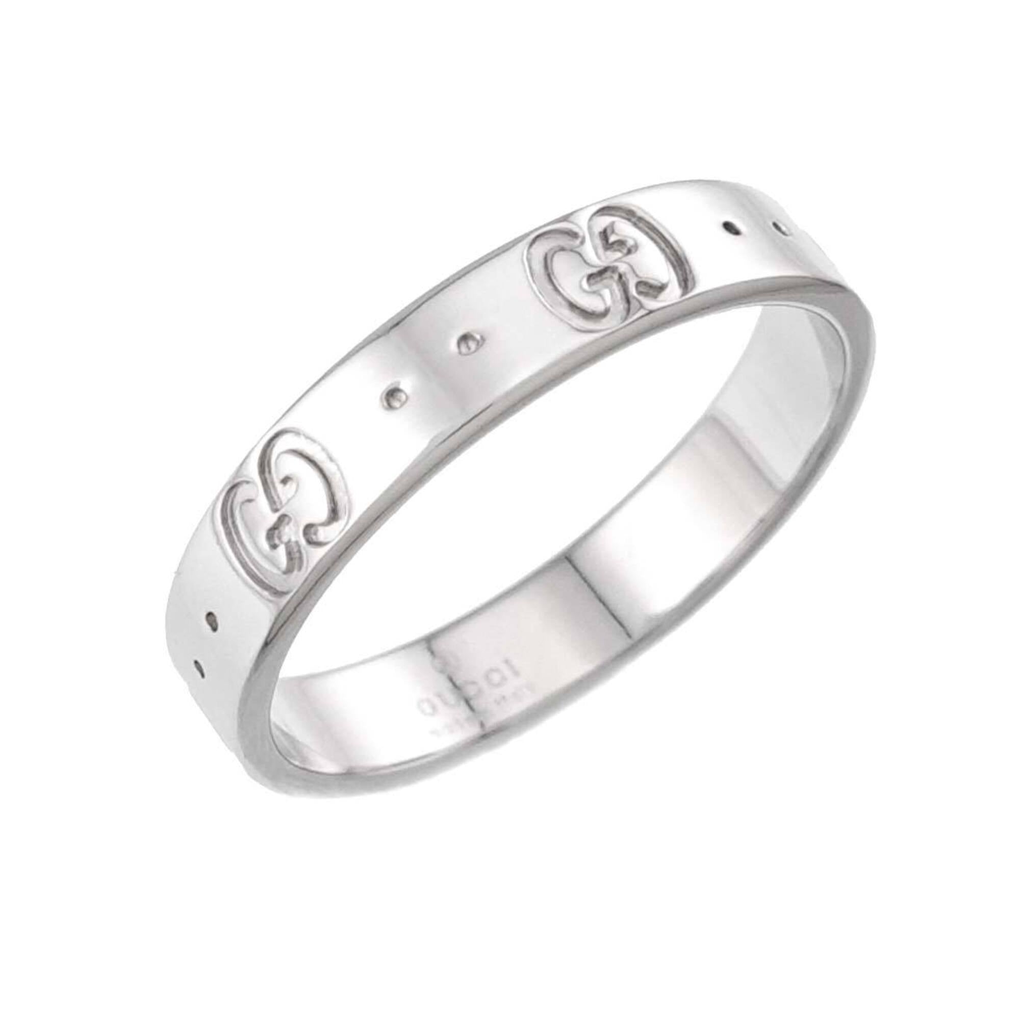 Gucci White Gold (18K) Band Ring (Pre-Owned)