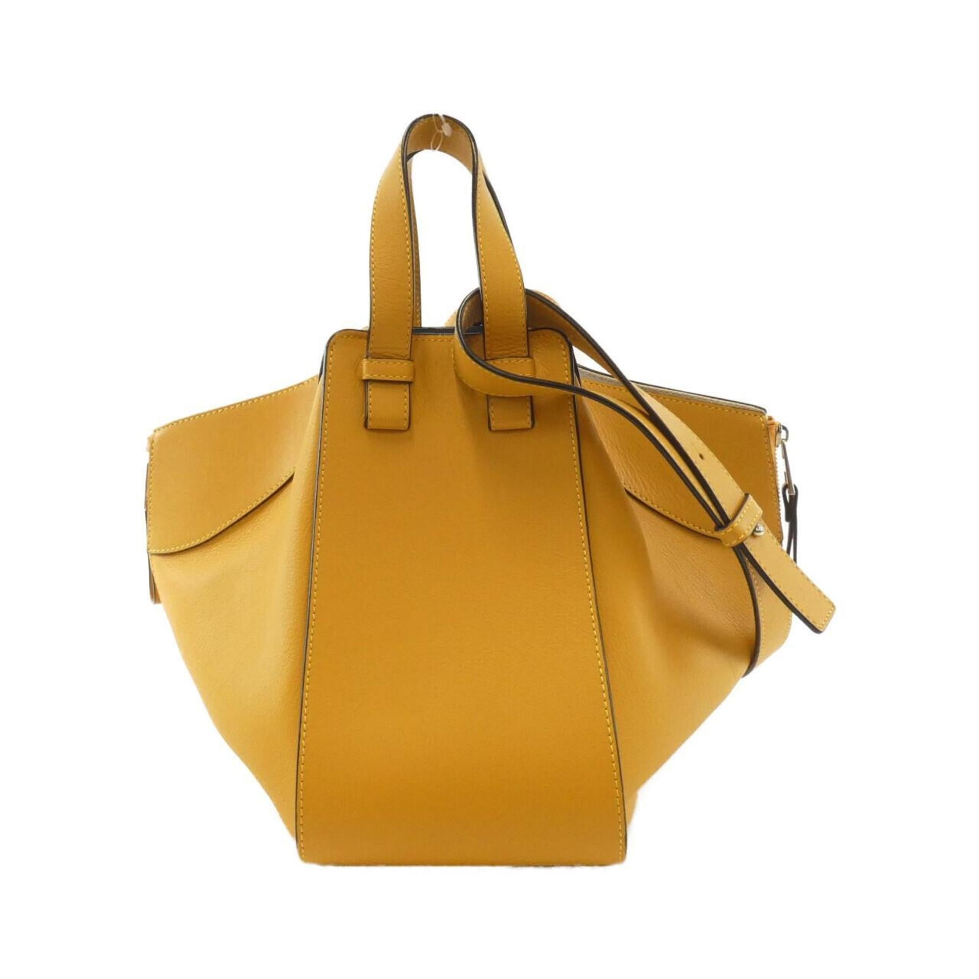 Loewe Yellow Leather Shoulder Bag (Pre-Owned)