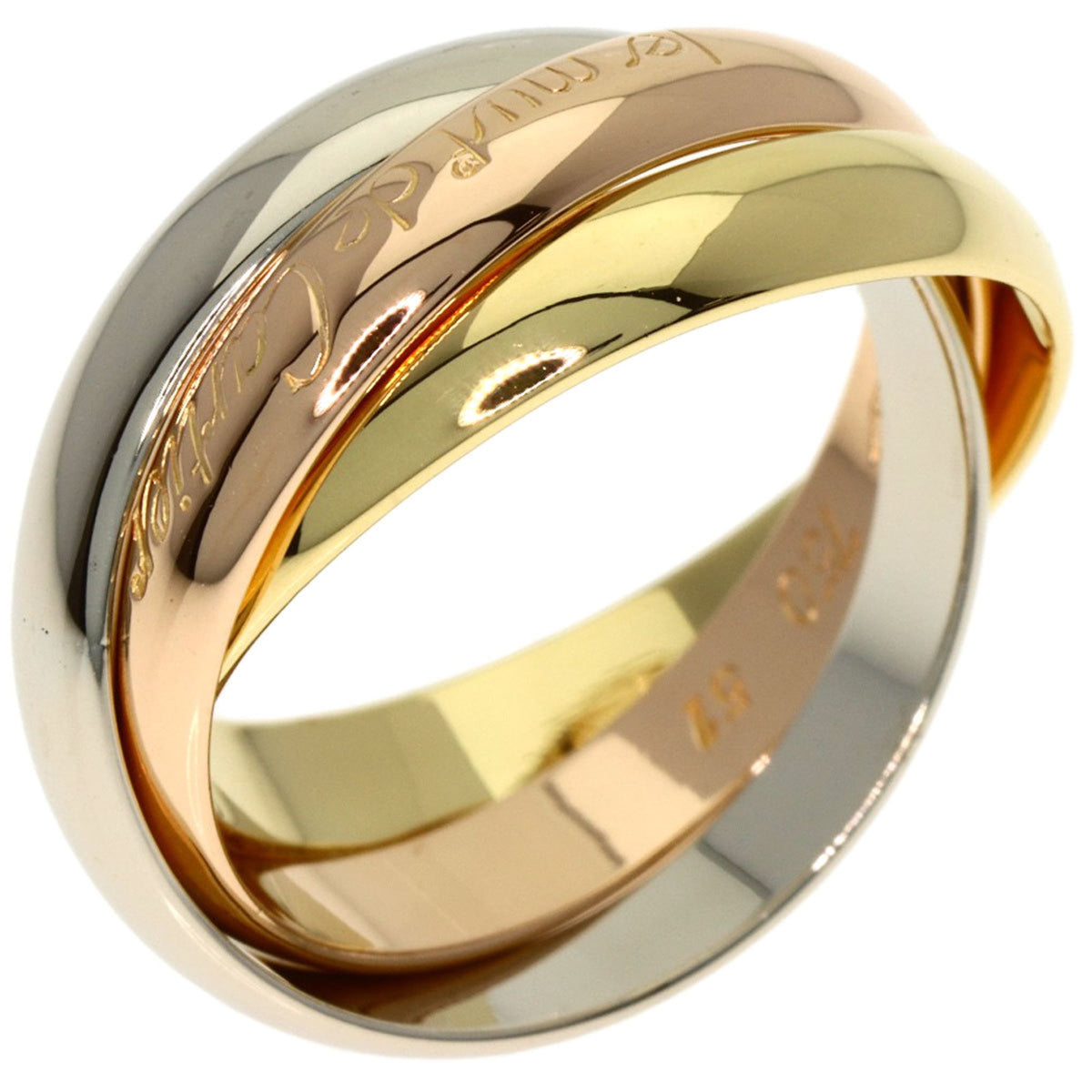 Cartier Yellow Gold (18K) Pink Gold (18K) White Gold (18K) Band Ring (Pre-Owned)