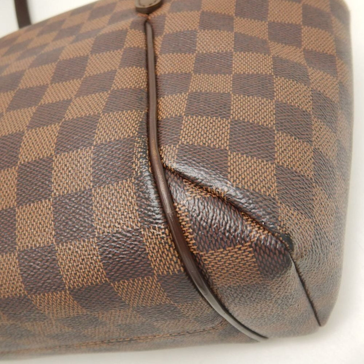 Louis Vuitton Damier Canvas Ebene Damier Canvas Tote Bag (Pre-Owned)