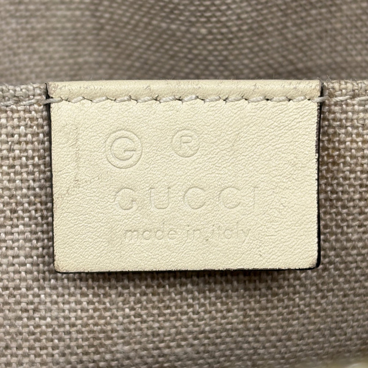 Gucci White Leather Handbag (Pre-Owned)