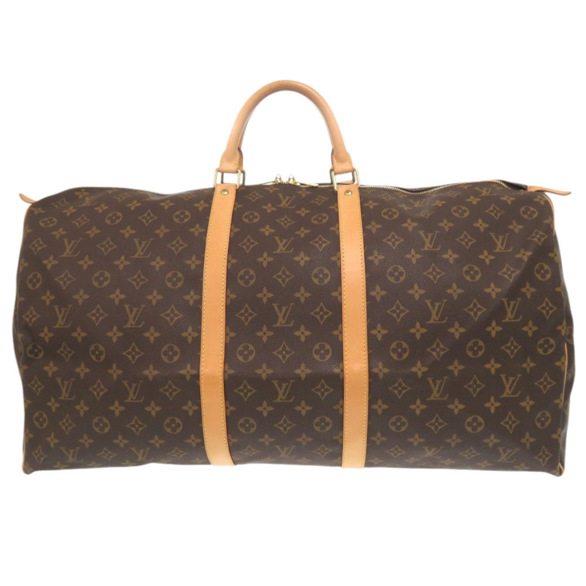 Louis Vuitton Brown Monogram Monogram Boston Bag (Pre-Owned)