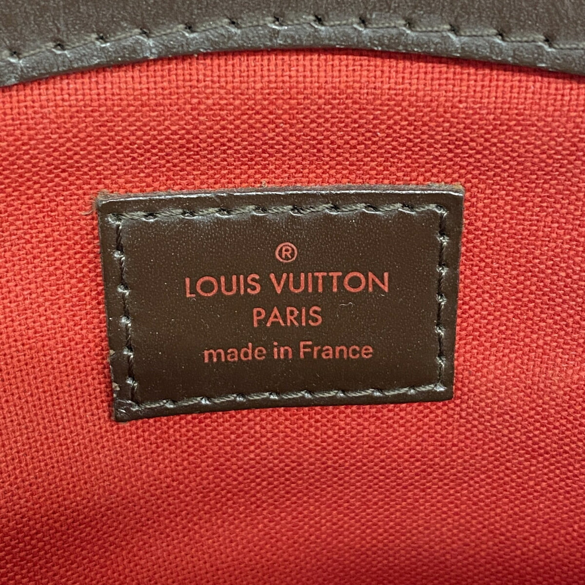 Louis Vuitton Ebene Handbag (Pre-Owned)