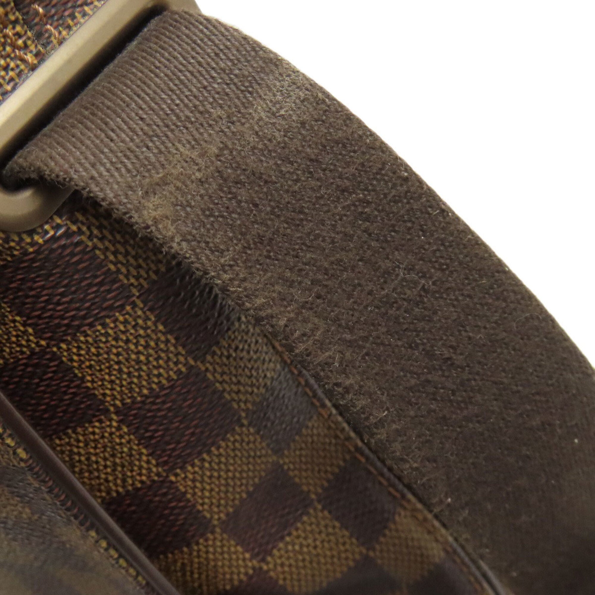 Louis Vuitton Damier Canvas Ebene Damier Canvas Shoulder Bag (Pre-Owned)